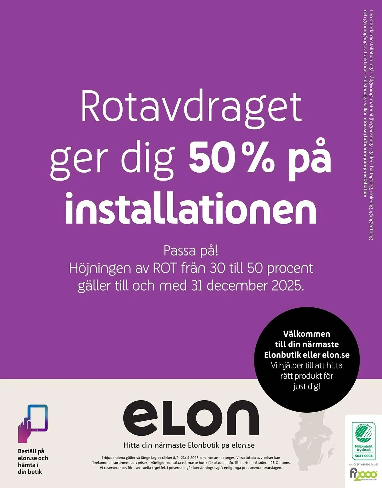 Elon reklamblad från 8 september till 23 november 2025 - Reklamblad sidor 16