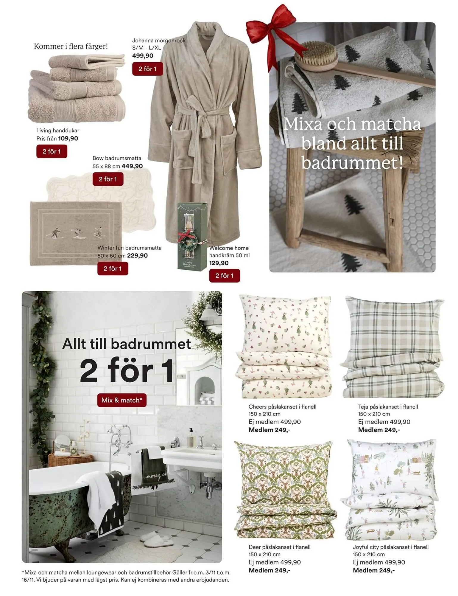 Hemtex reklamblad från 3 november till 16 november 2025 - Reklamblad sidor 4