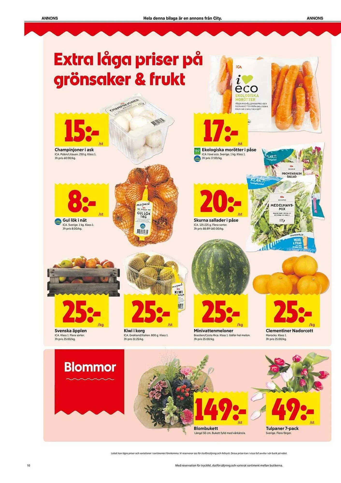 ICA Kvantum reklamblad från 2 mars till 8 mars 2026 - Reklamblad sidor 10