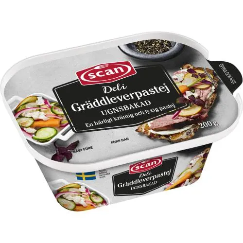 Leverpatej Grädd Ungsbakad Deli