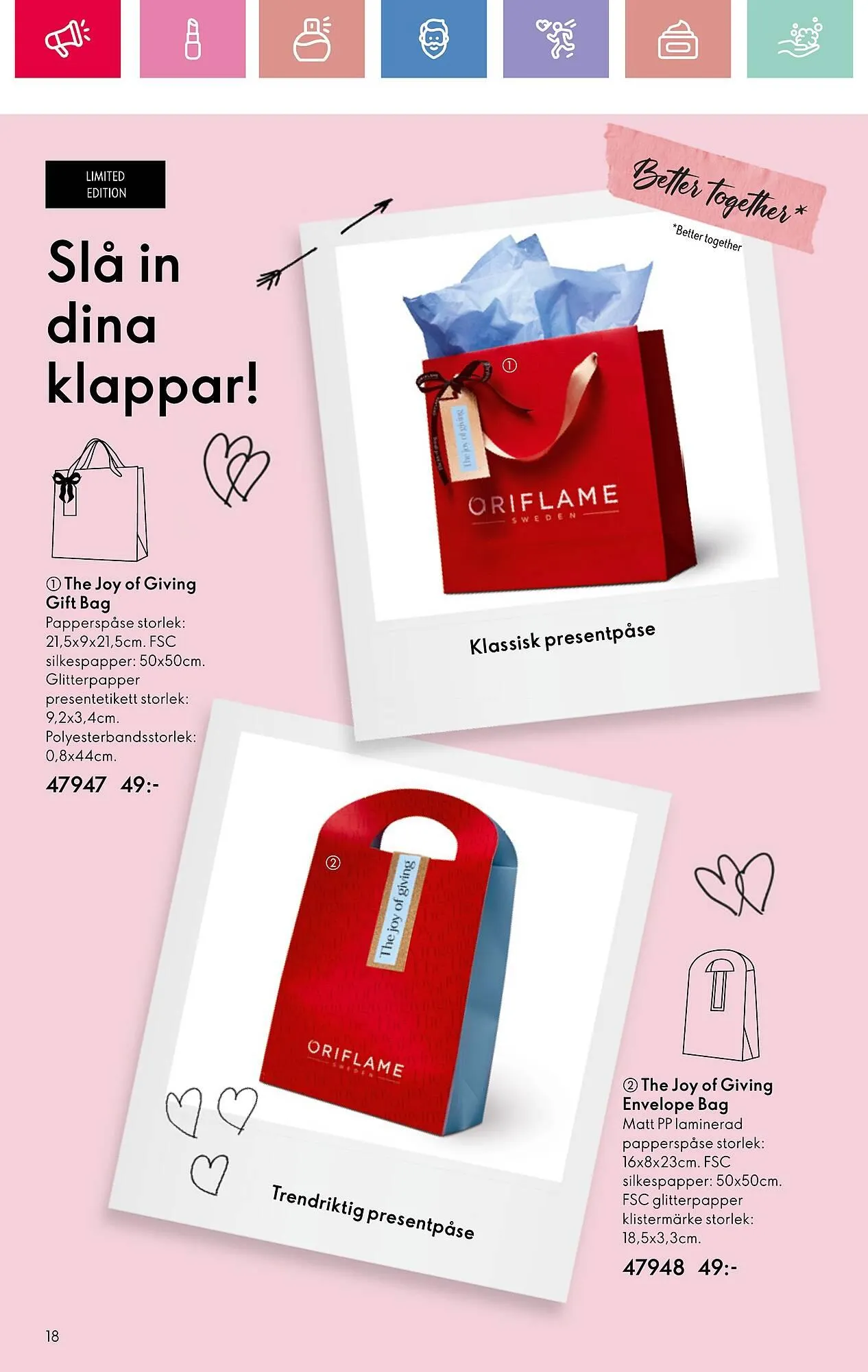 Oriflame reklamblad från 26 januari till 15 februari 2025 - Reklamblad sidor 18