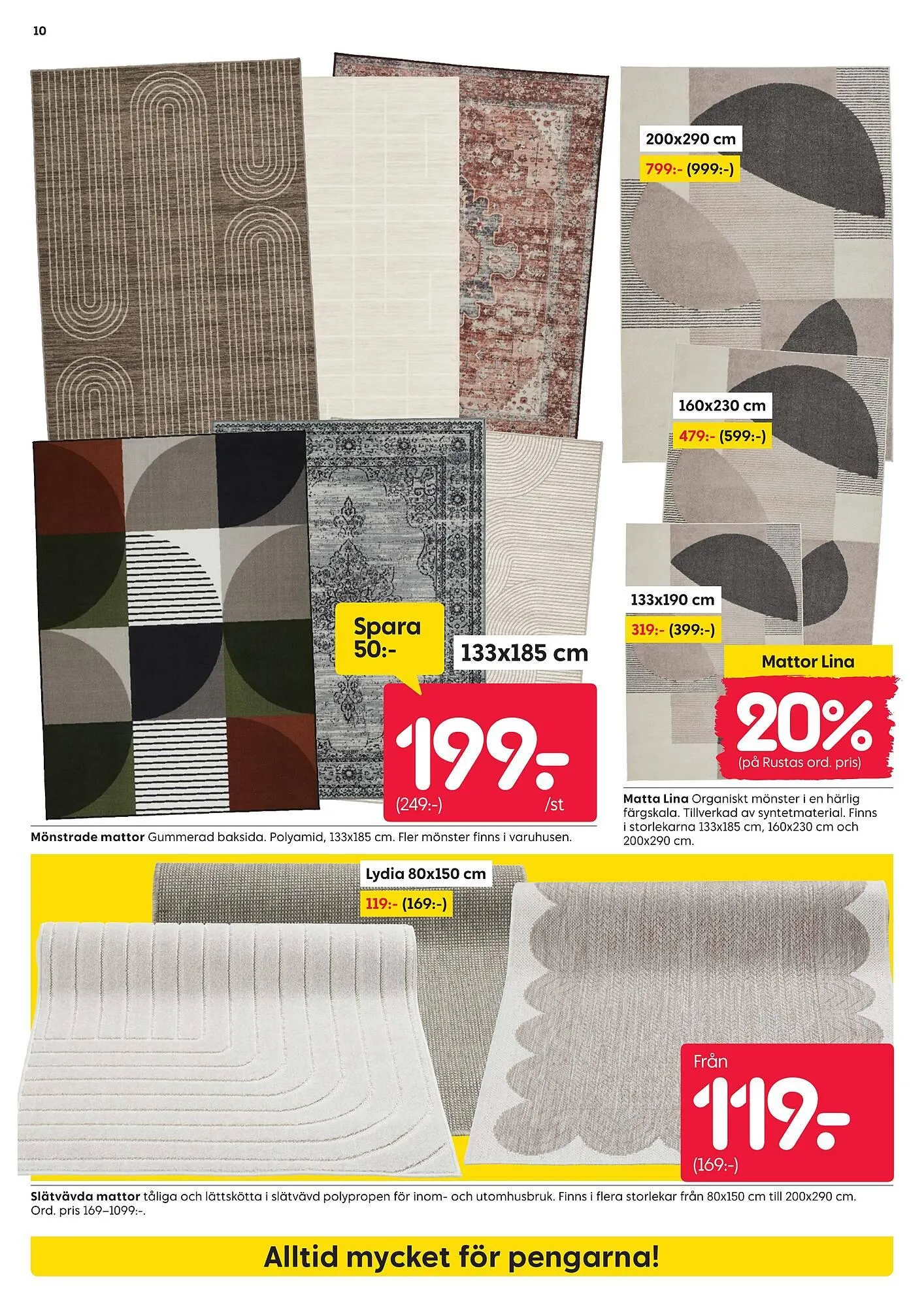 Rusta reklamblad från 21 juli till 28 juli 2025 - Reklamblad sidor 10
