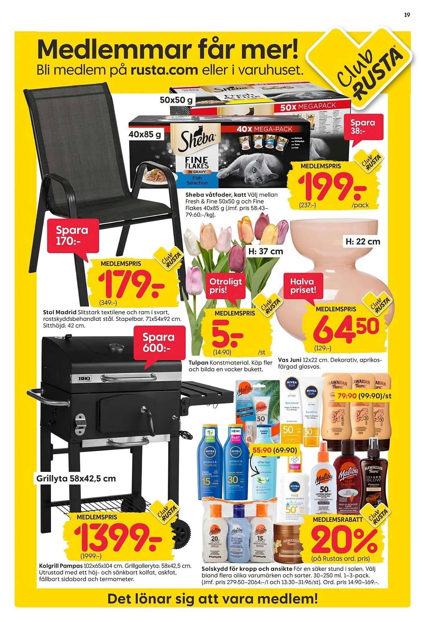 Rusta reklamblad från 14 april till 21 april 2025 - Reklamblad sidor 19