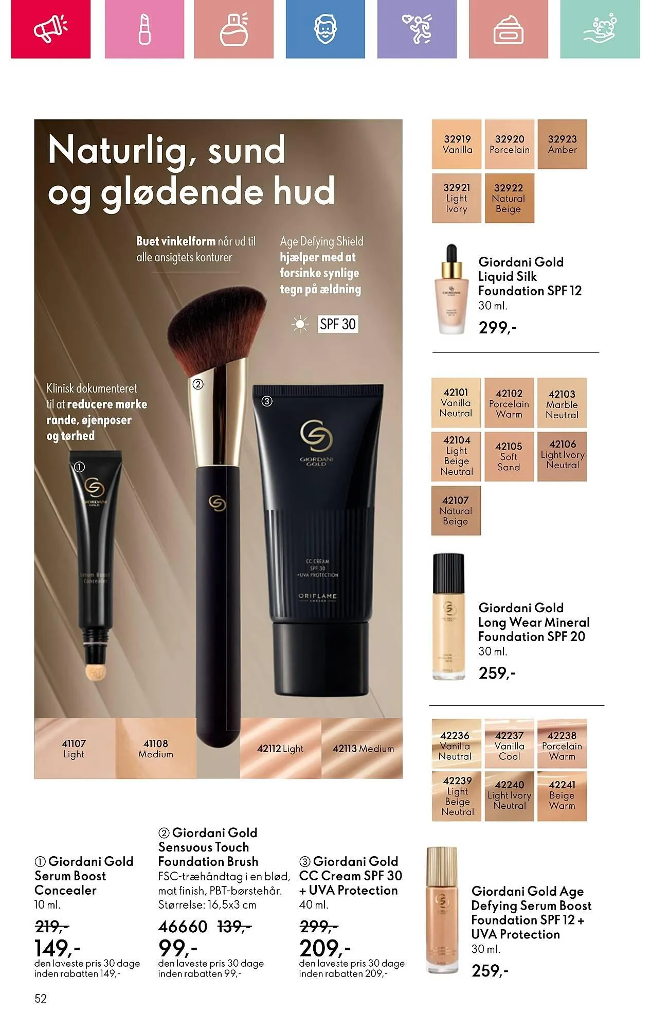 Oriflame reklamblad från 30 mars till 19 april 2025 - Reklamblad sidor 52