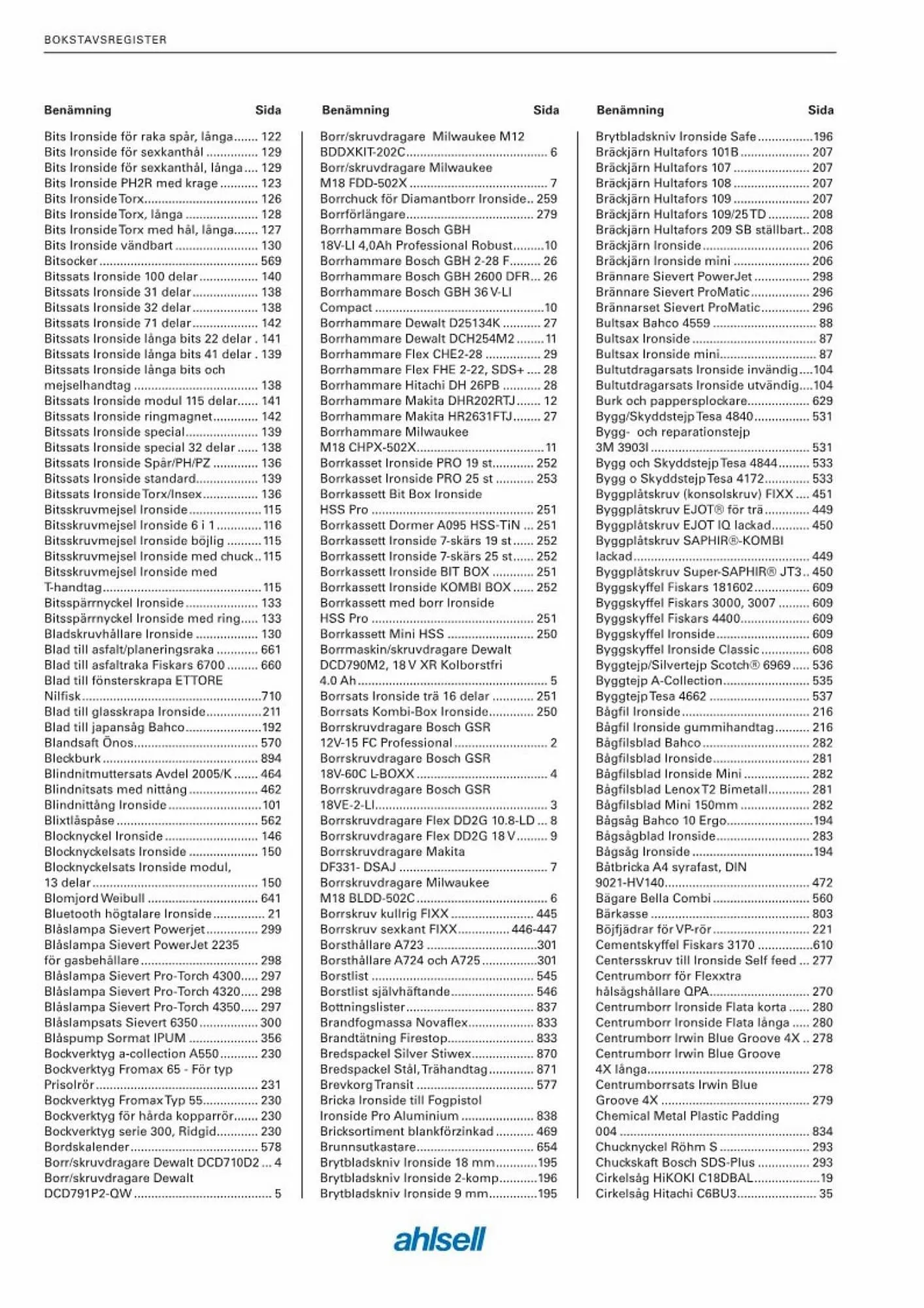 Ahlsell reklamblad från 6 september till 4 november 2023 - Reklamblad sidor 8