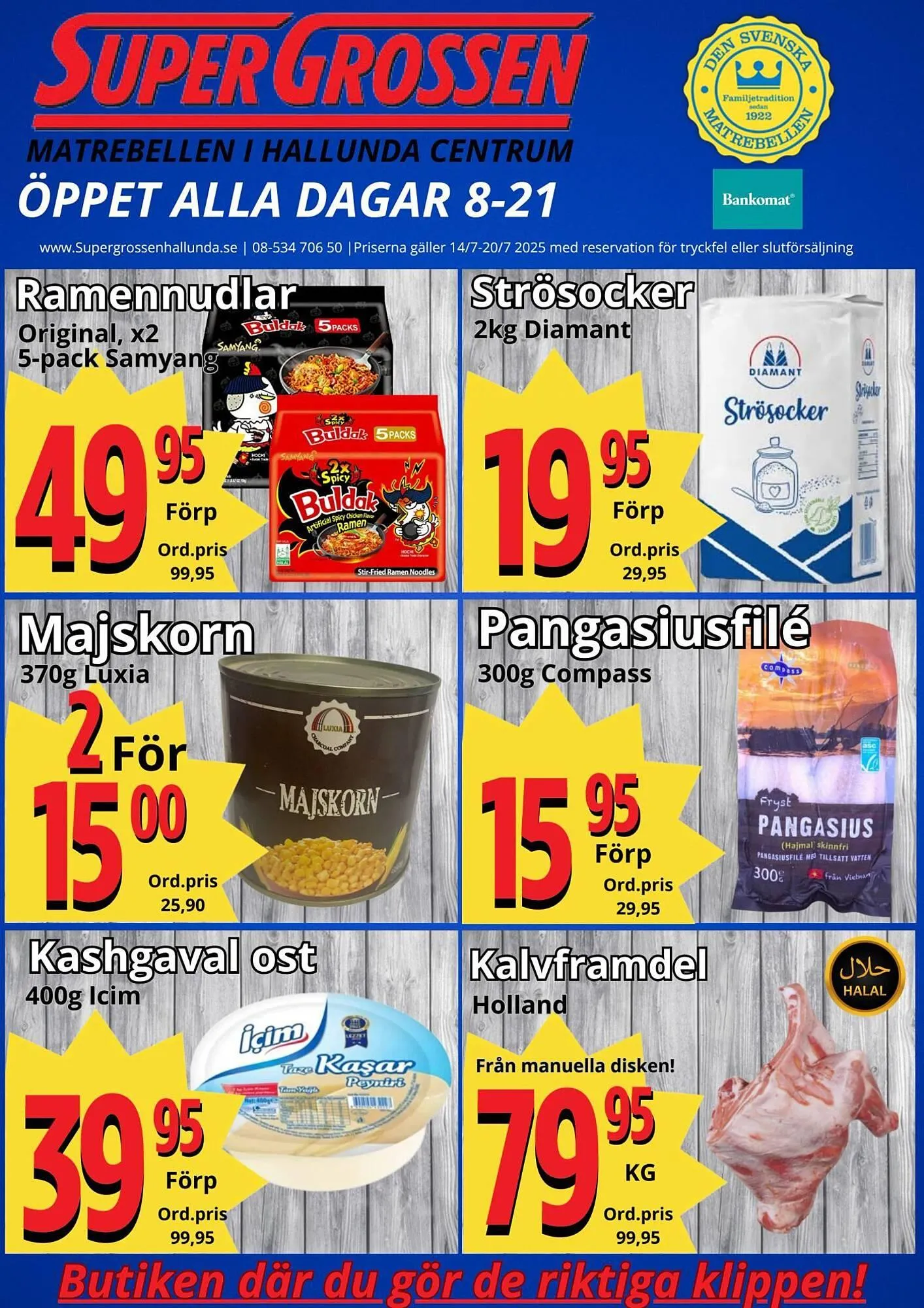 Supergrossen reklamblad - 1