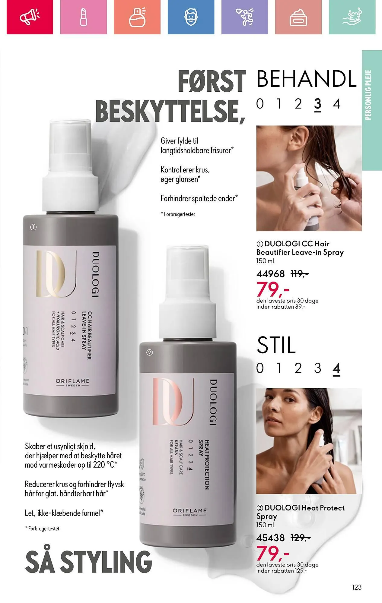 Oriflame reklamblad från 30 mars till 19 april 2025 - Reklamblad sidor 123