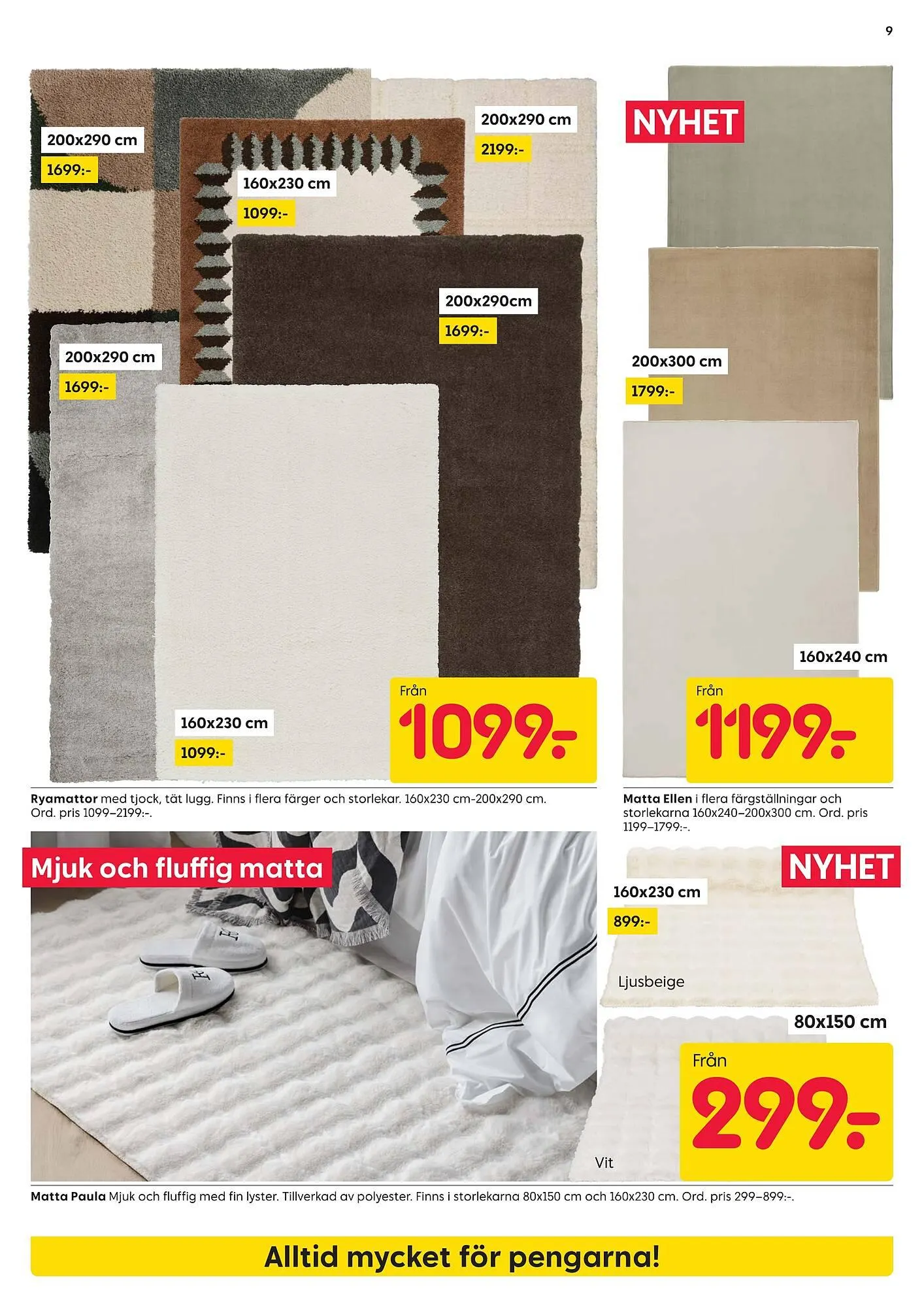 Rusta reklamblad från 11 augusti till 16 augusti 2025 - Reklamblad sidor 9