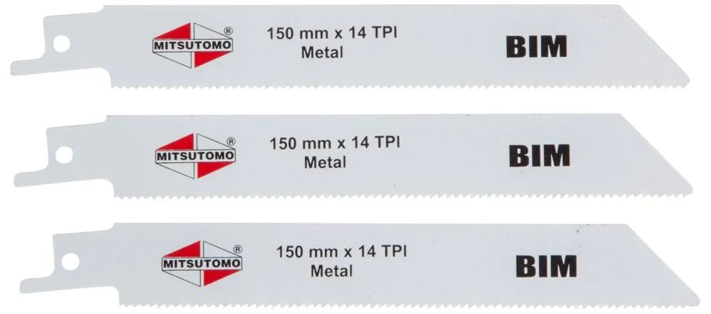 Tigersågklinga metall grov 3st