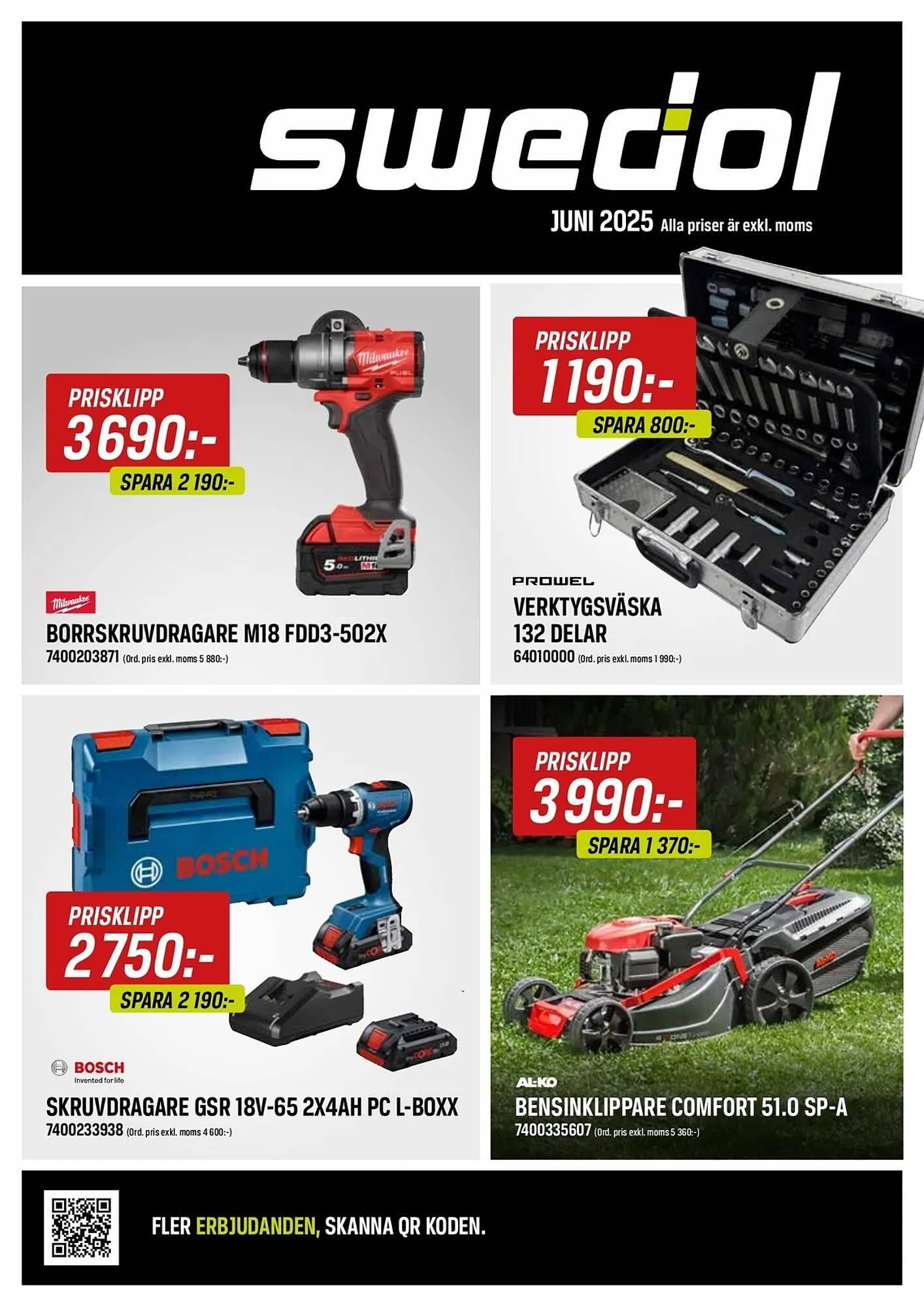 Swedol reklamblad - 1