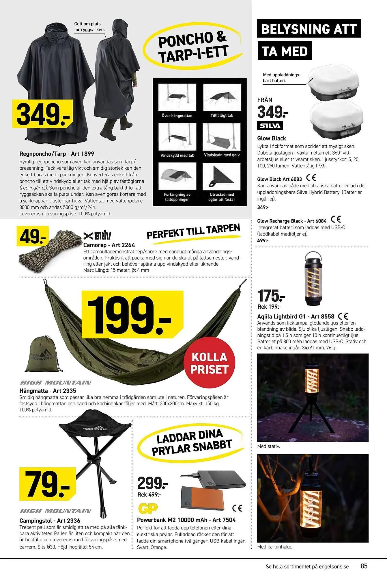 Engelsons reklamblad från 12 maj till 31 maj 2025 - Reklamblad sidor 85
