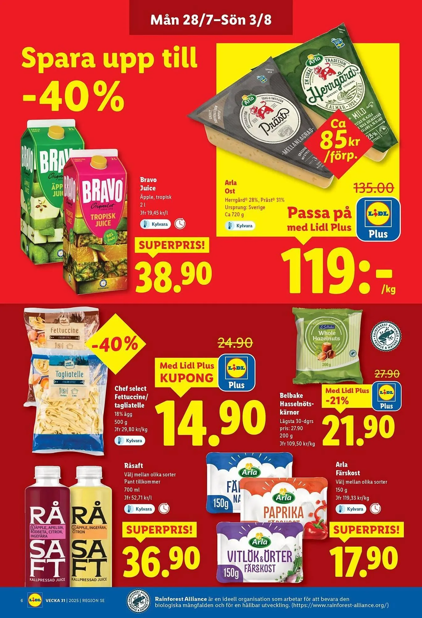 Lidl reklamblad från 28 juli till 3 augusti 2025 - Reklamblad sidor 6