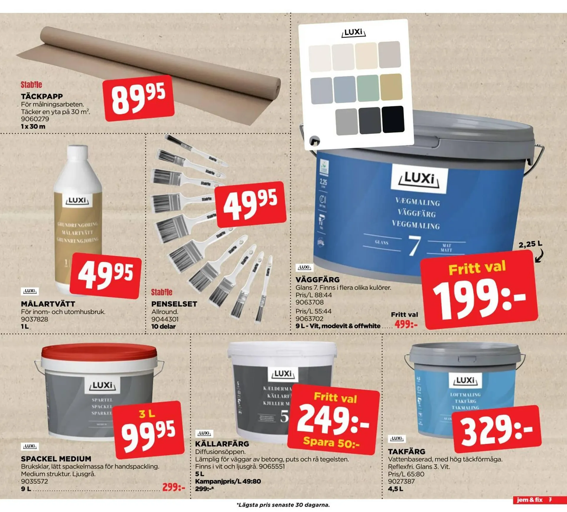 Jem&Fix reklamblad från 2 mars till 16 mars 2026 - Reklamblad sidor 7