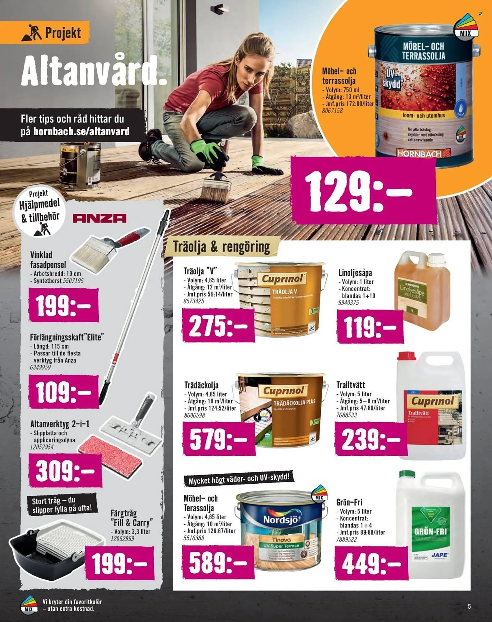 Hornbach reklamblad från 13 april till 11 maj 2025 - Reklamblad sidor 5