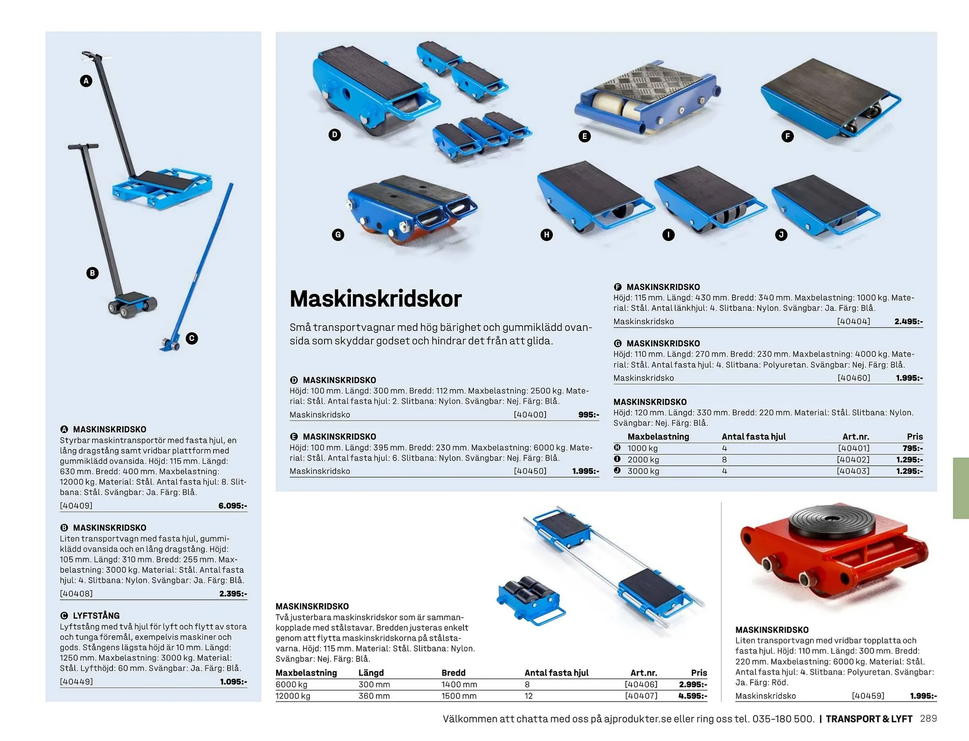 AJ Produkter reklamblad från 1 januari till 31 december 2025 - Reklamblad sidor 289