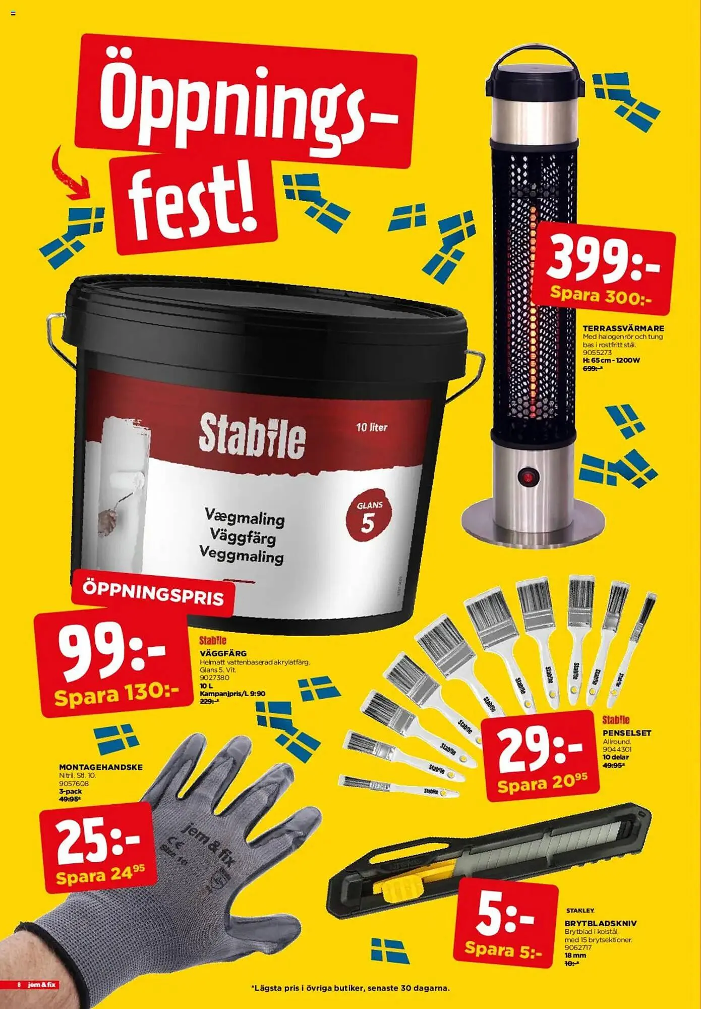 Jem&Fix reklamblad från 25 mars till 30 mars 2025 - Reklamblad sidor 8