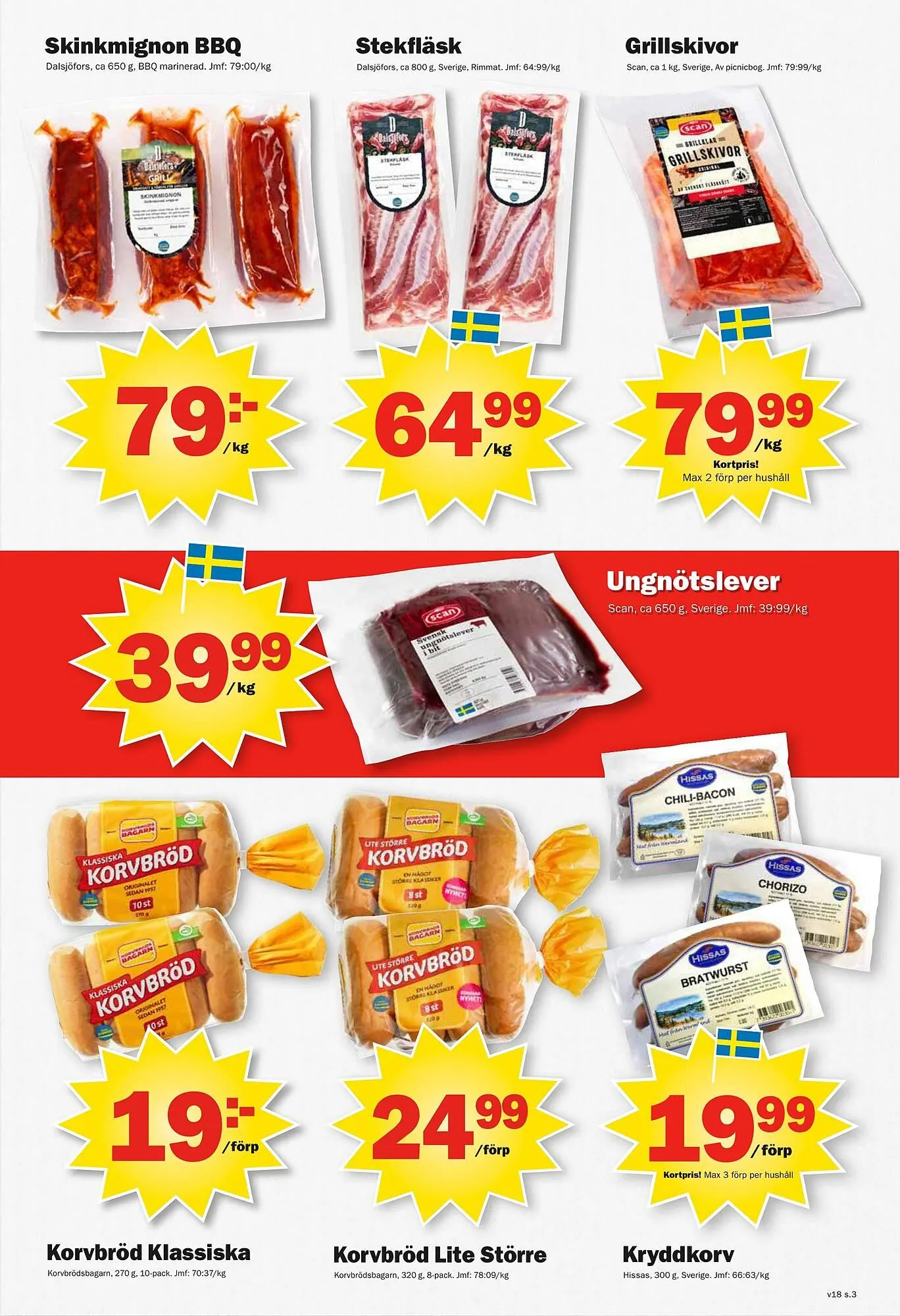 Pekås reklamblad från 28 april till 4 maj 2025 - Reklamblad sidor 3