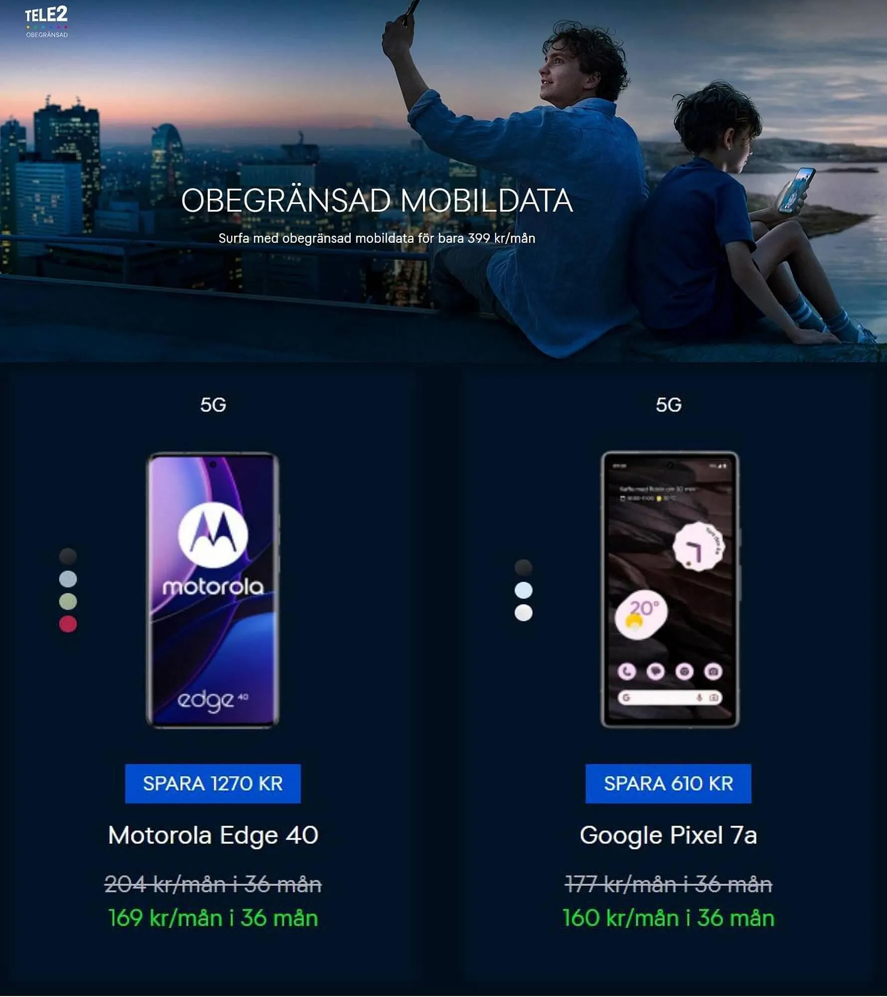 Tele2 reklamblad från 20 juni till 25 juli 2023 - Reklamblad sidor 8