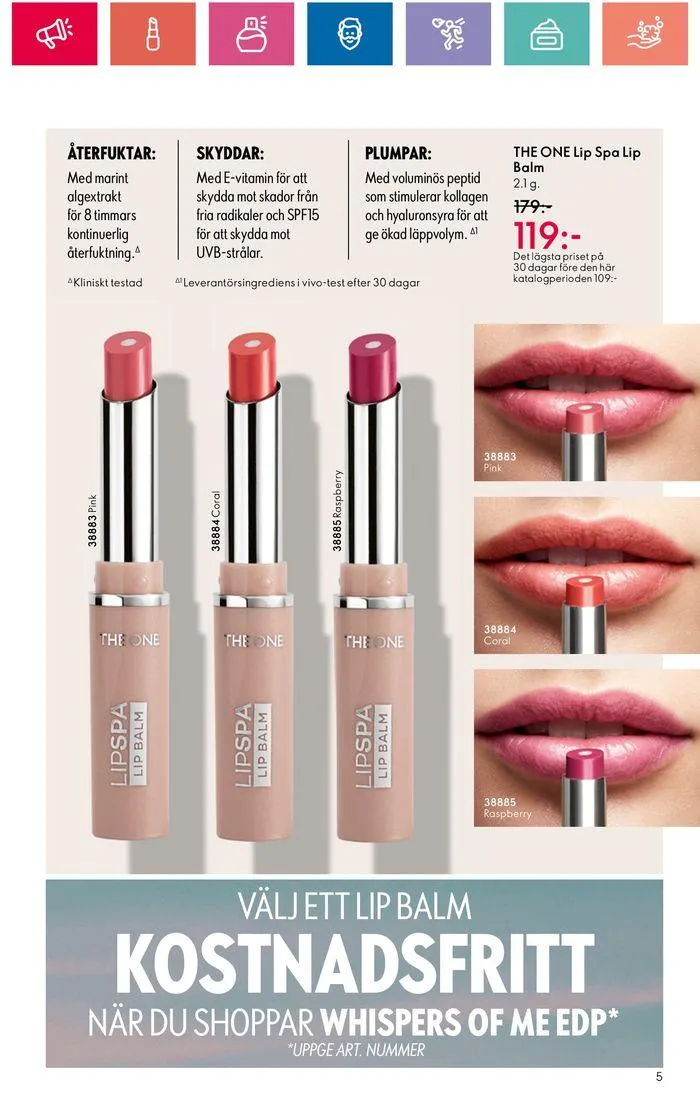 Oriflame reklamblad från 20 juni till 4 juli 2024 - Reklamblad sidor 5