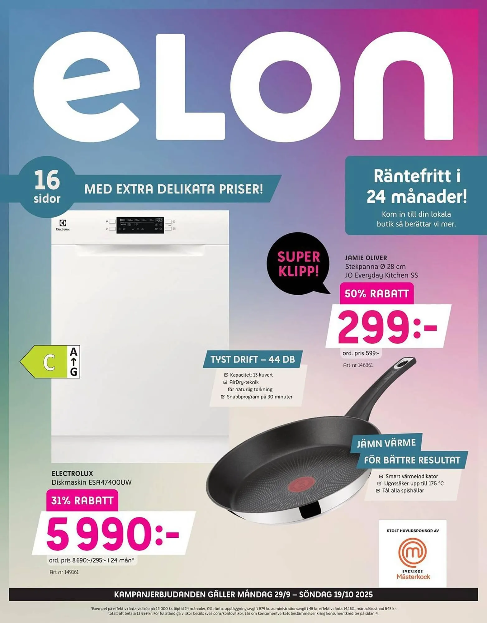 Elon reklamblad - 1
