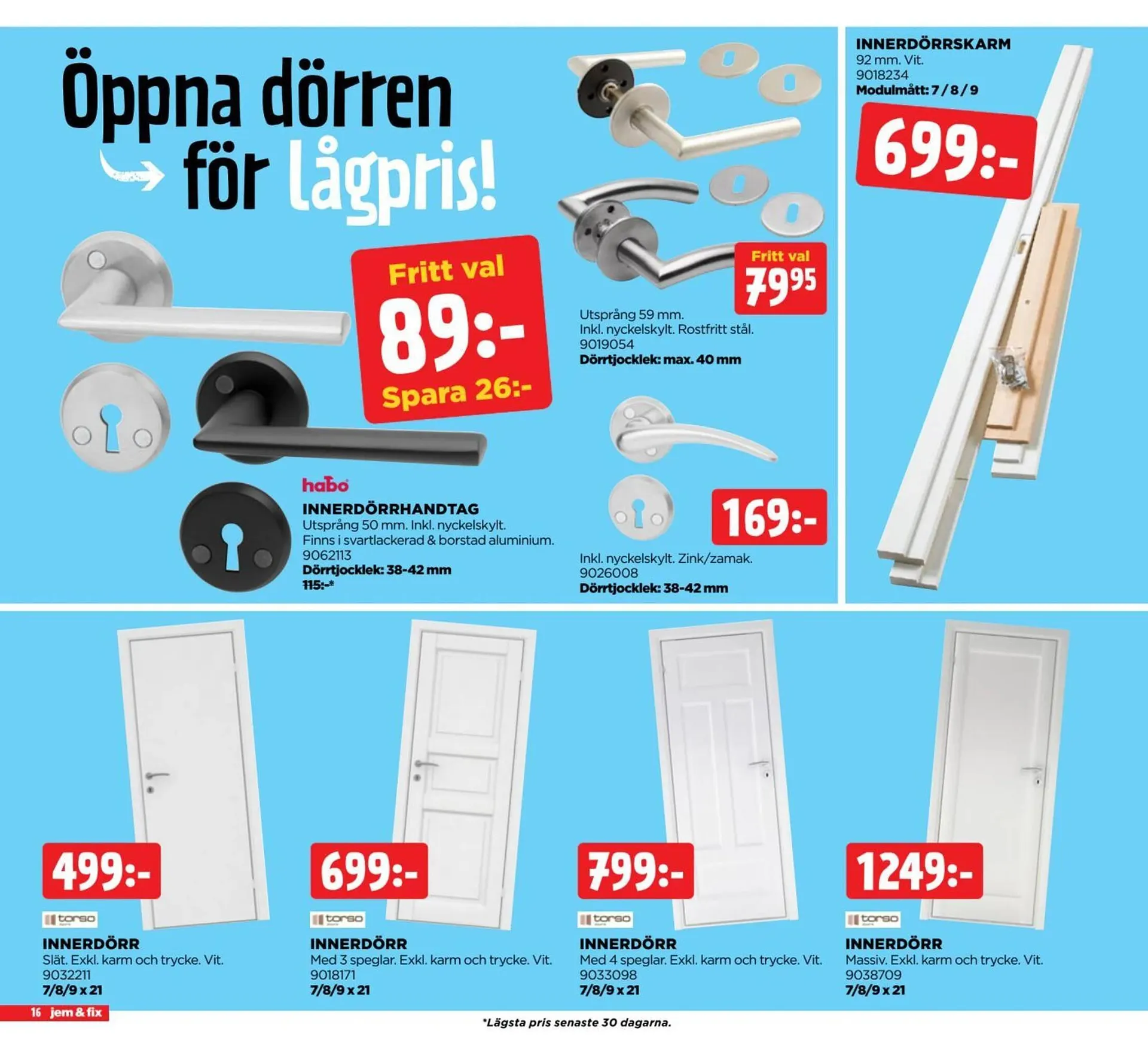 Jem&Fix reklamblad från 28 juli till 3 augusti 2025 - Reklamblad sidor 16