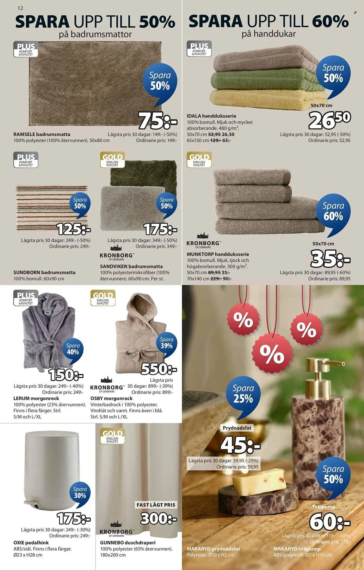 JYSK reklamblad från 19 januari till 1 februari 2026 - Reklamblad sidor 12