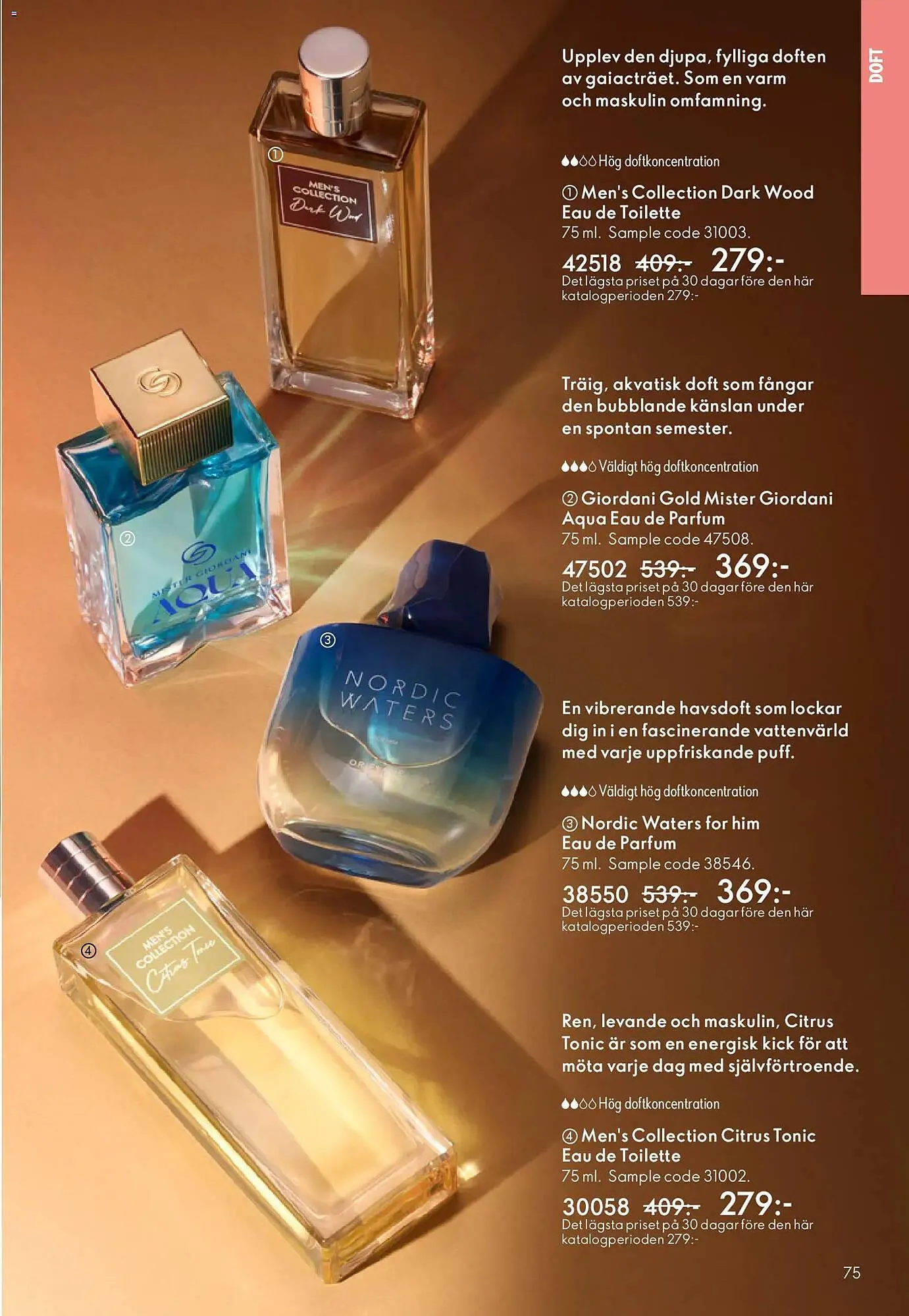 Oriflame reklamblad från 22 april till 12 maj 2026 - Reklamblad sidor 75