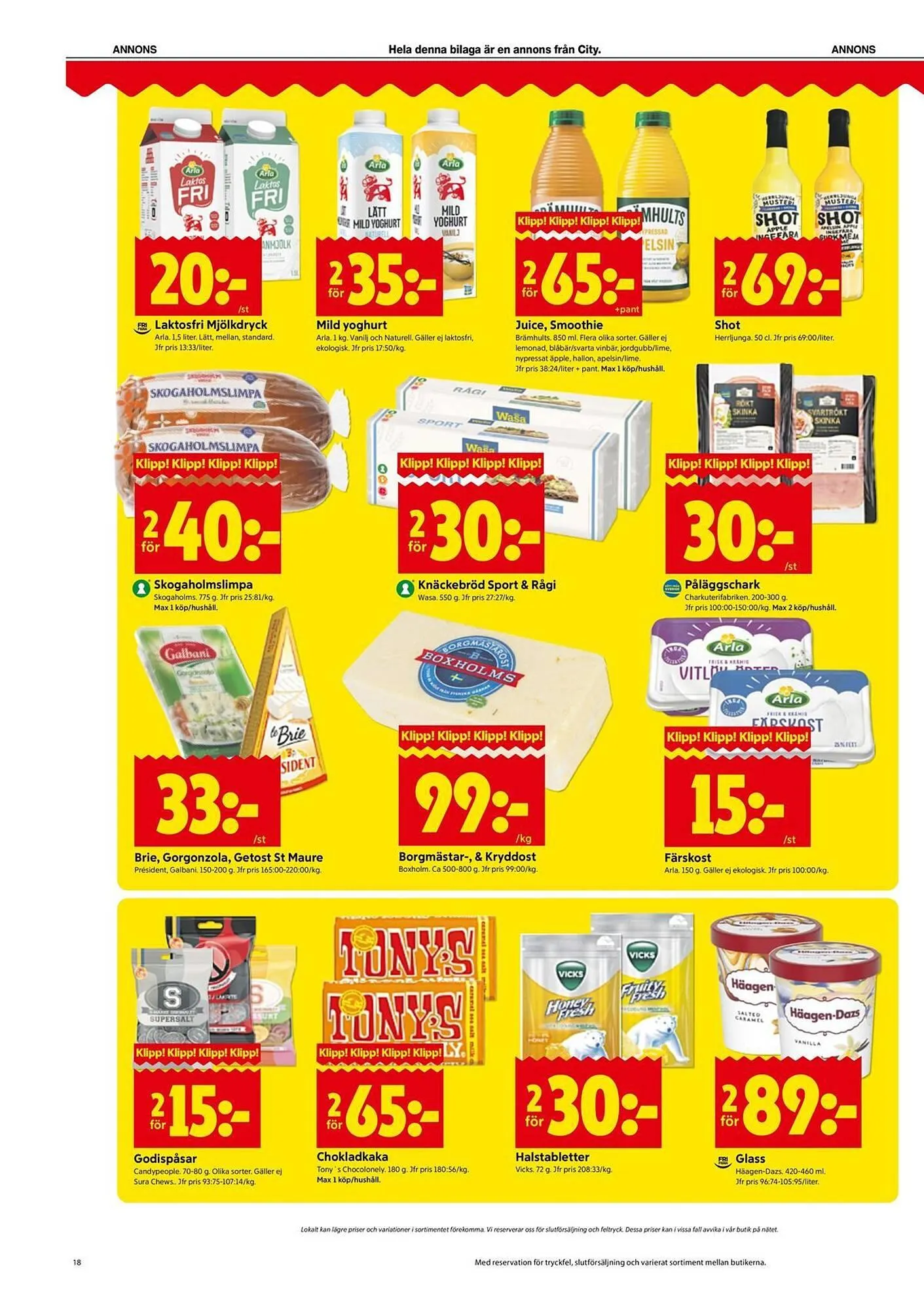 ICA Kvantum reklamblad från 23 februari till 1 mars 2026 - Reklamblad sidor 18