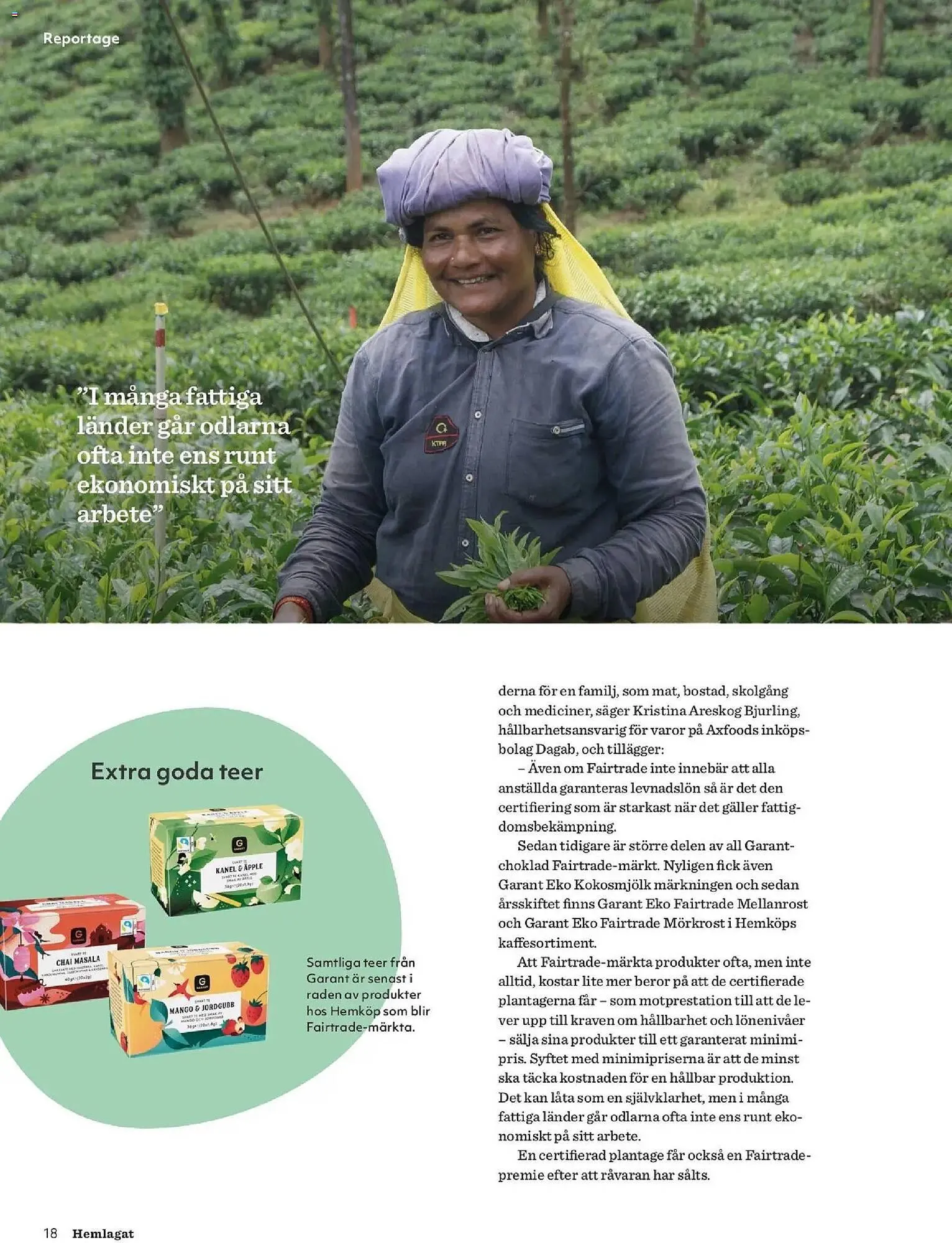 Hemköp reklamblad från 19 februari till 29 mars 2026 - Reklamblad sidor 18