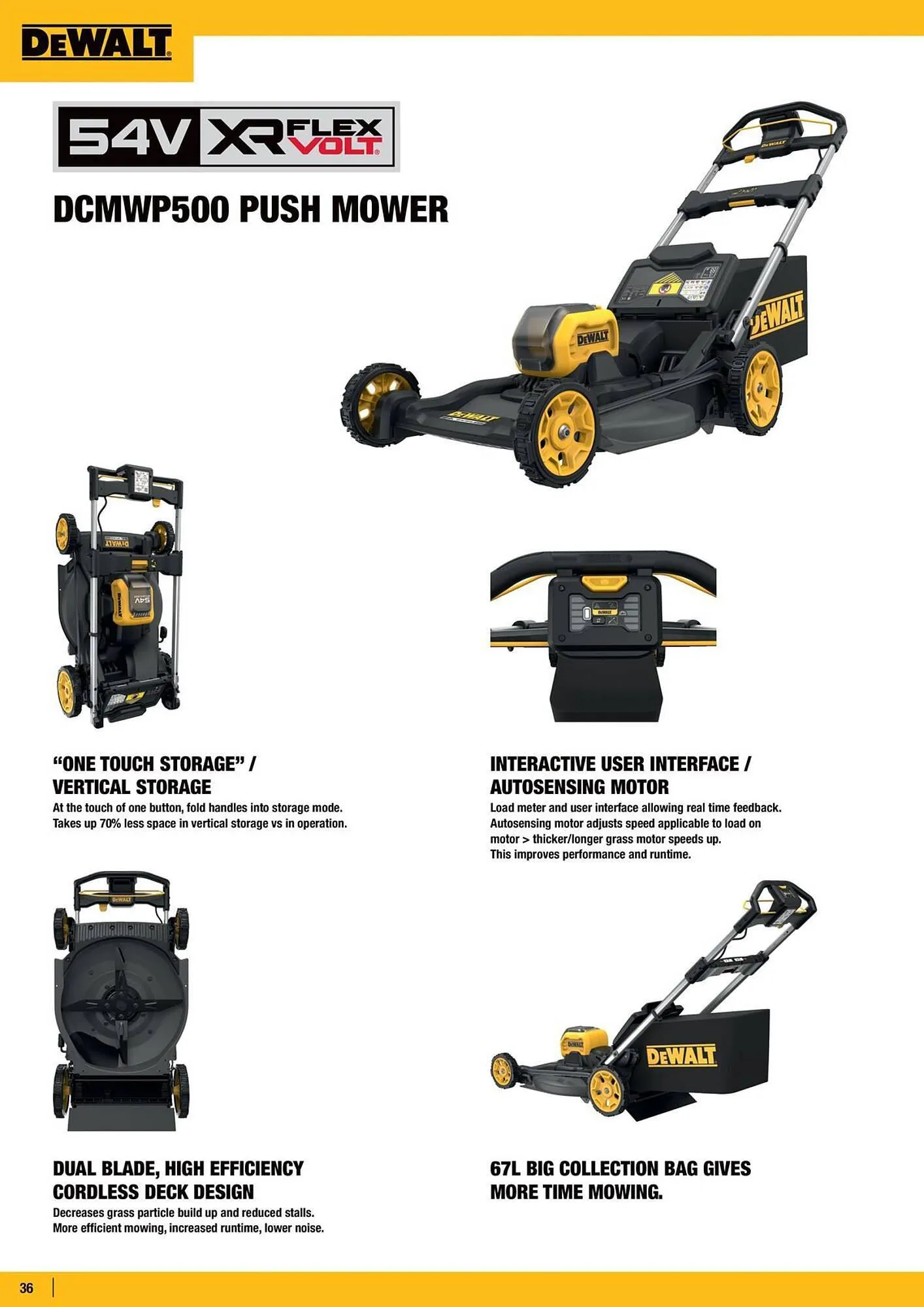 Dewalt reklamblad från 7 mars till 21 mars 2024 - Reklamblad sidor 36