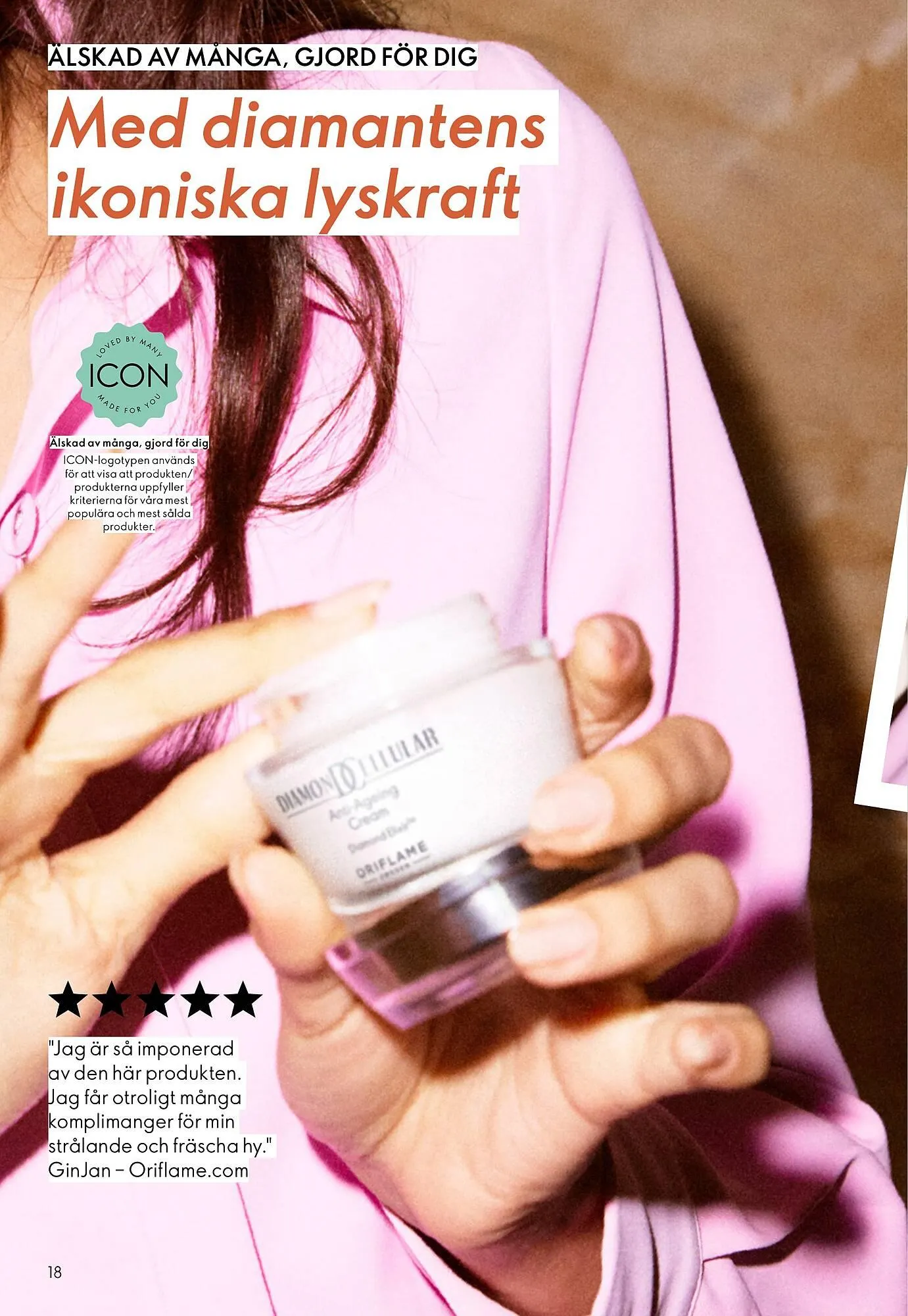 Oriflame reklamblad från 11 mars till 31 mars 2026 - Reklamblad sidor 18