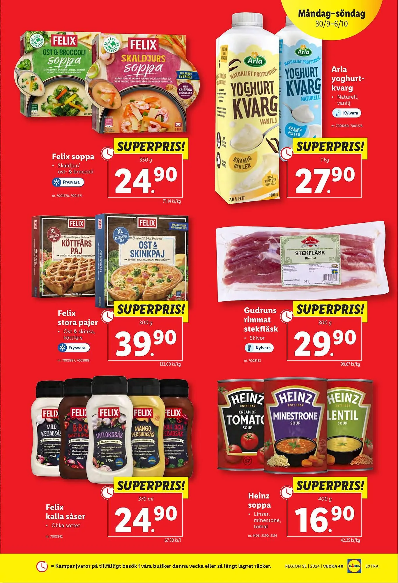 Lidl reklamblad från 30 september till 6 oktober 2024 - Reklamblad sidor 14