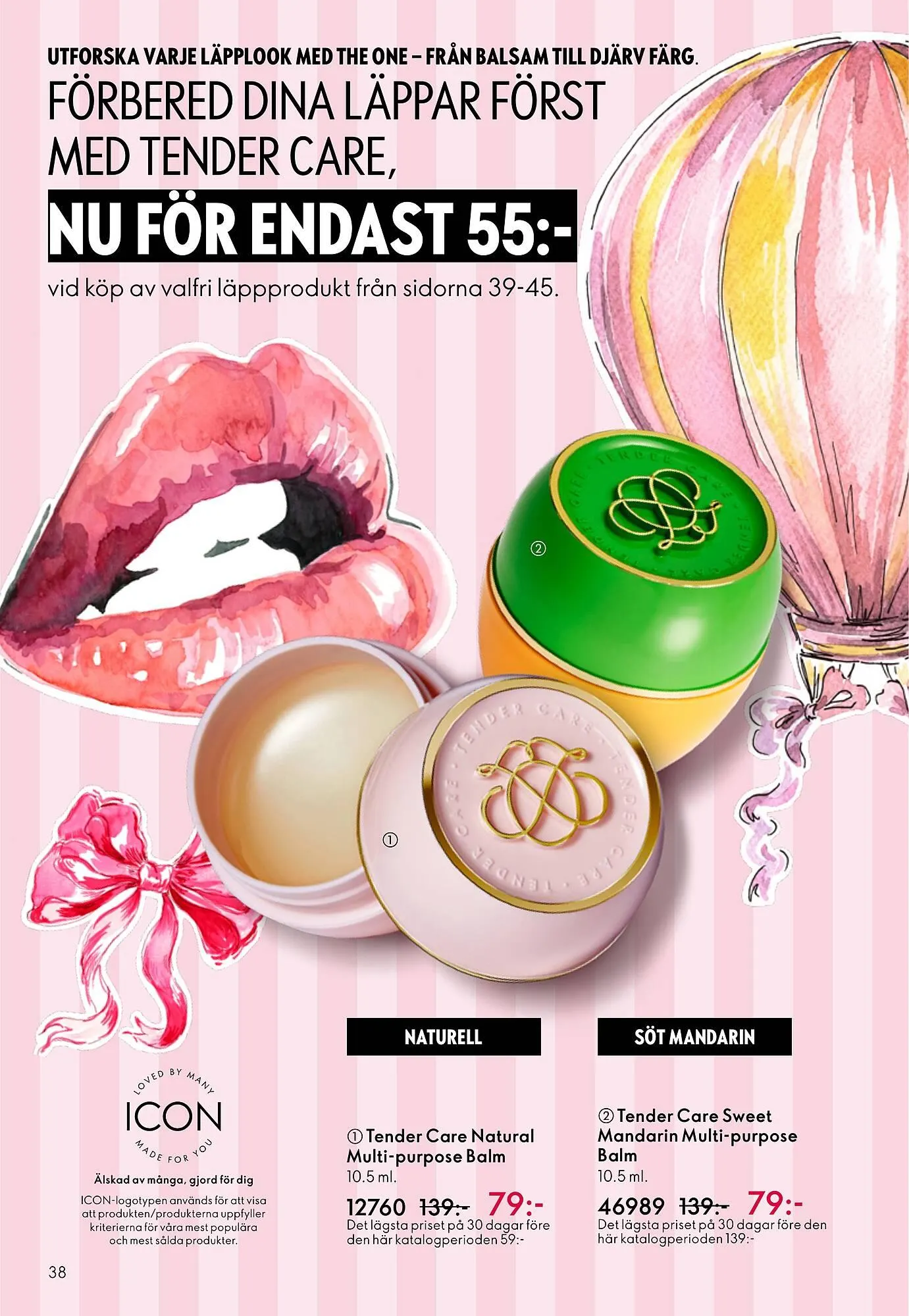 Oriflame reklamblad från 18 februari till 10 mars 2026 - Reklamblad sidor 38