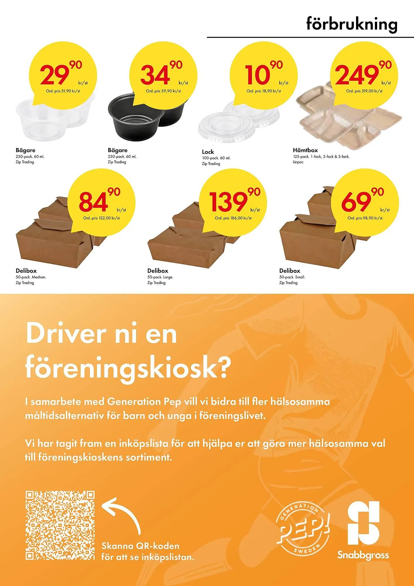 Snabbgross reklamblad från 23 september till 6 oktober 2024 - Reklamblad sidor 15