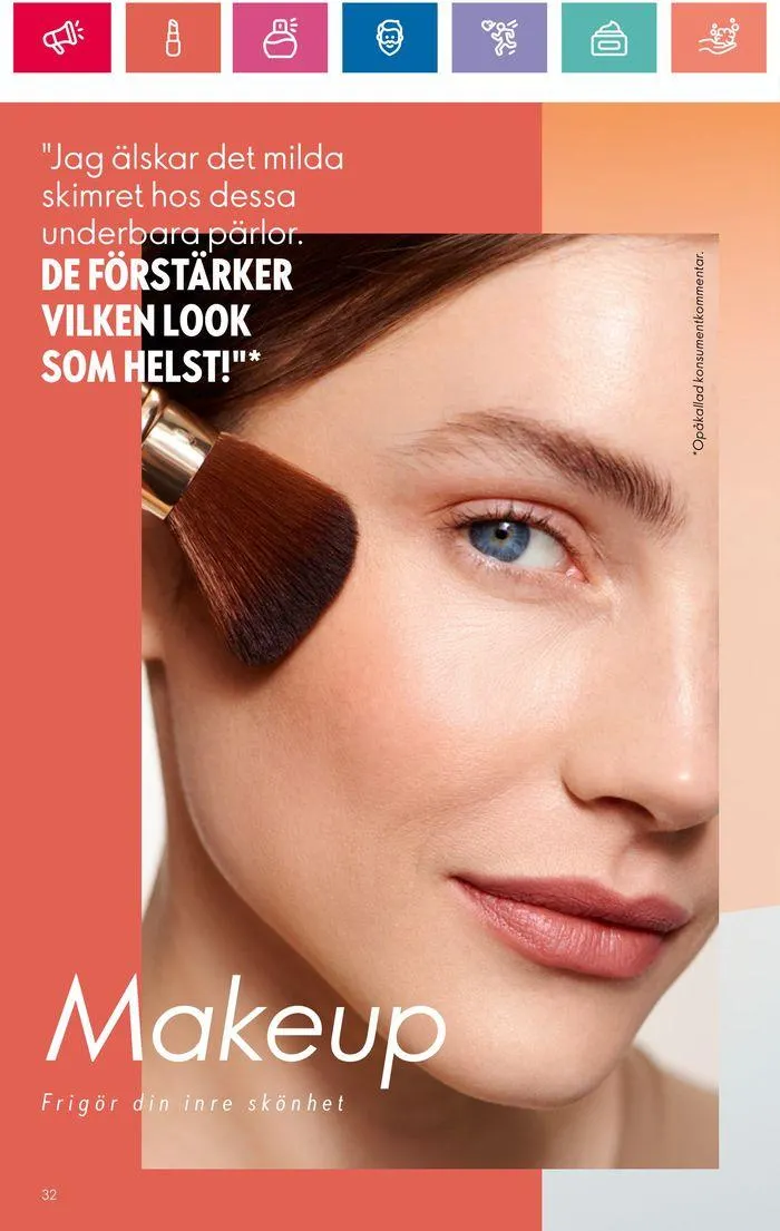 Oriflame reklamblad från 20 juni till 4 juli 2024 - Reklamblad sidor 32