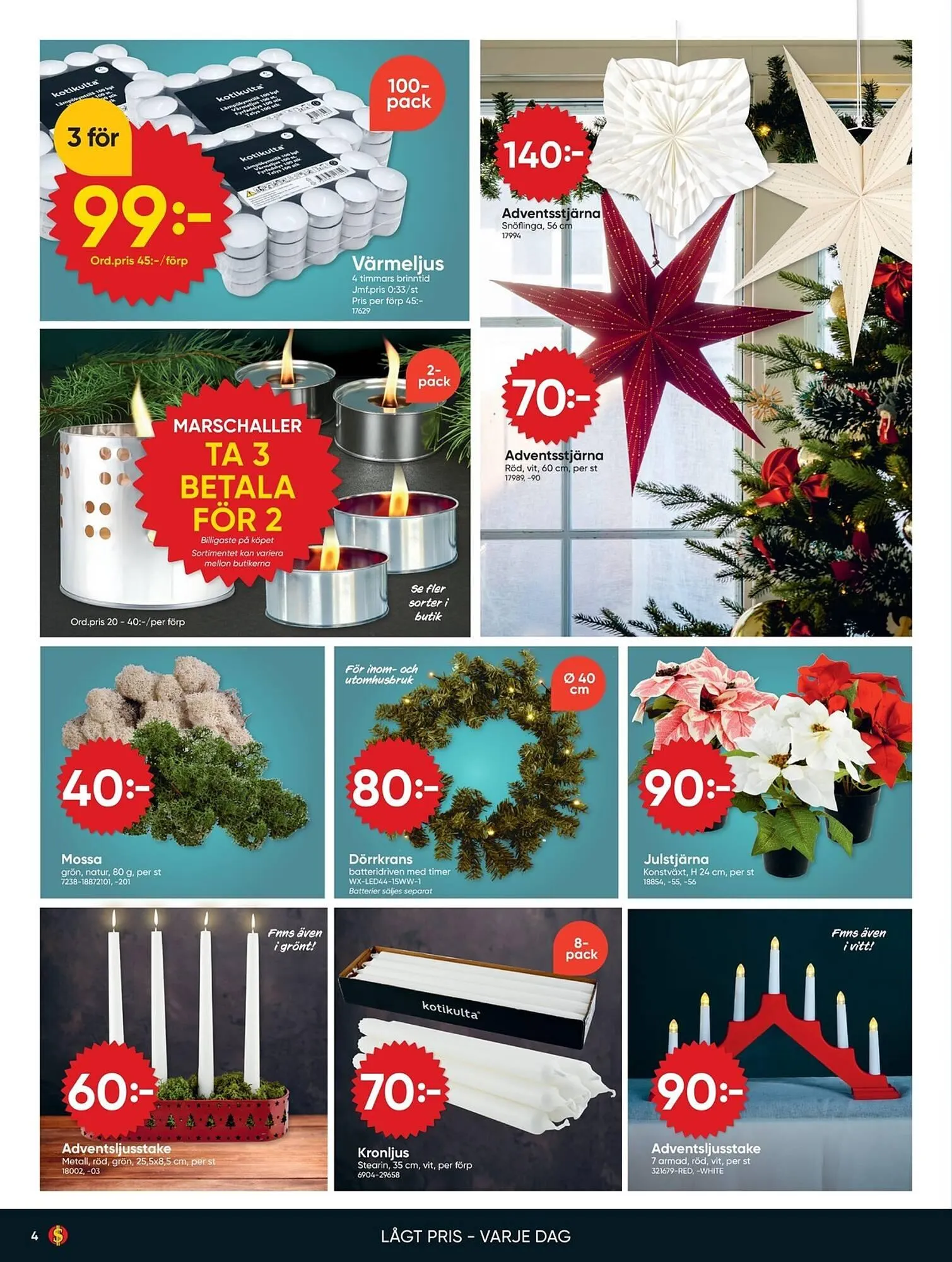 DollarStore annonsblad från 3 november till 9 november 2025 - Reklamblad sidor 4