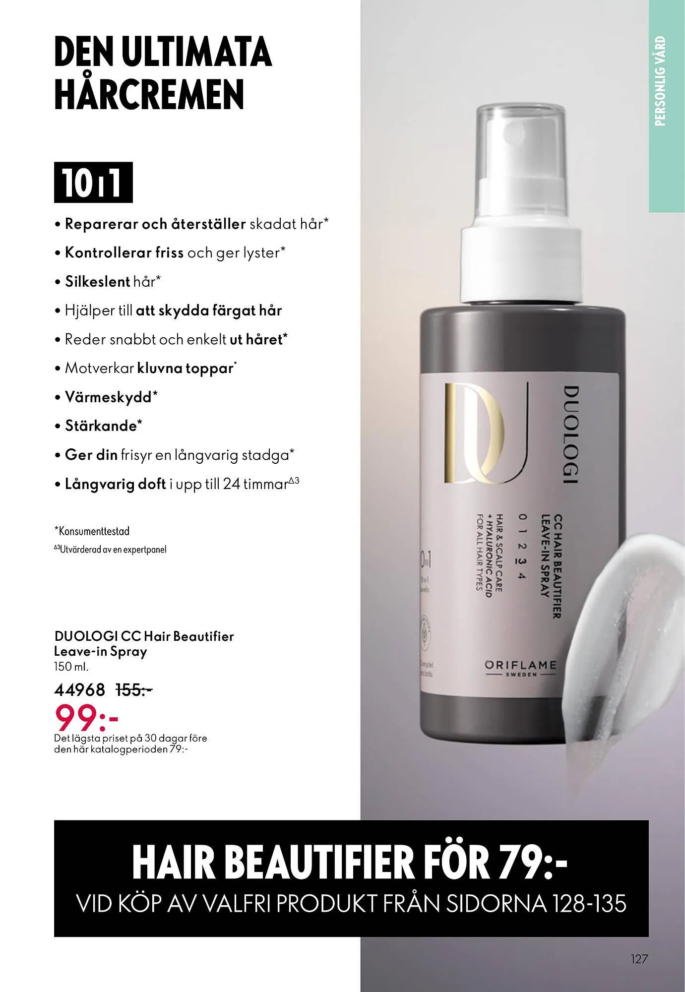 Oriflame reklamblad från 29 oktober till 18 november 2025 - Reklamblad sidor 127
