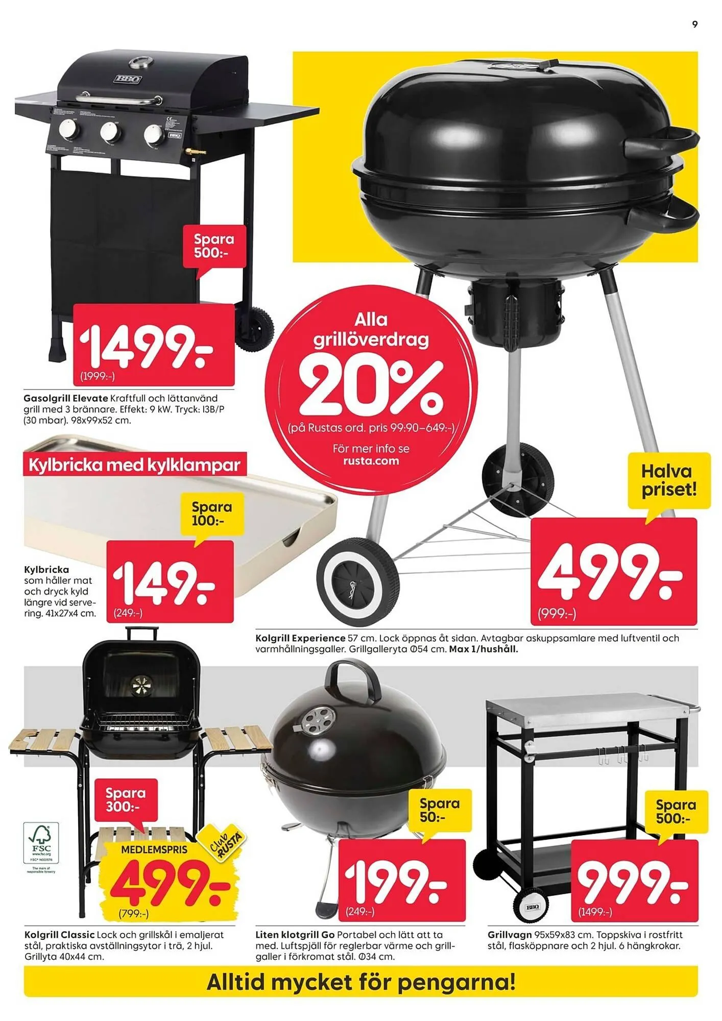 Rusta reklamblad från 11 maj till 17 maj 2026 - Reklamblad sidor 9