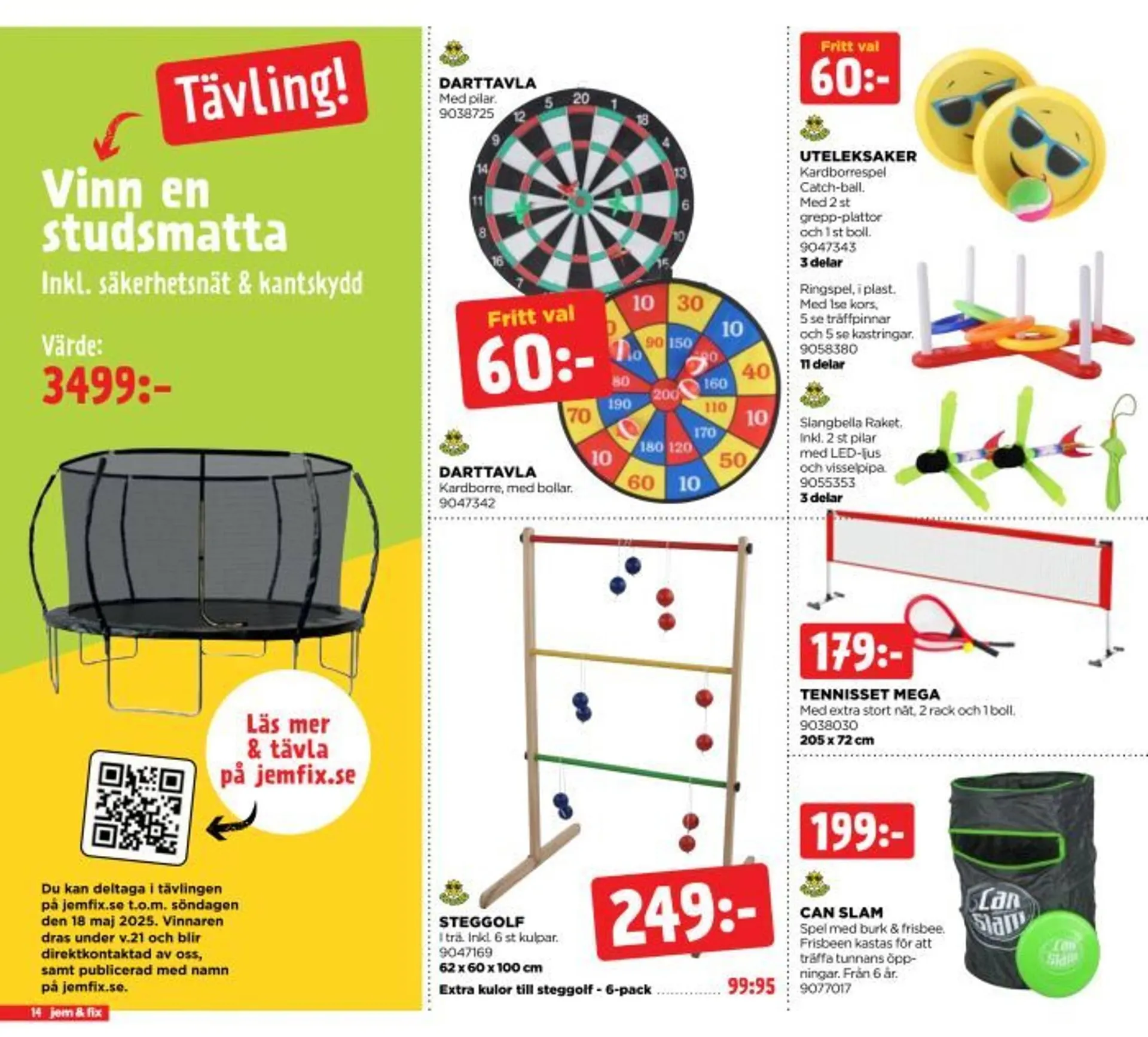 Jem&Fix reklamblad från 12 maj till 18 maj 2025 - Reklamblad sidor 14