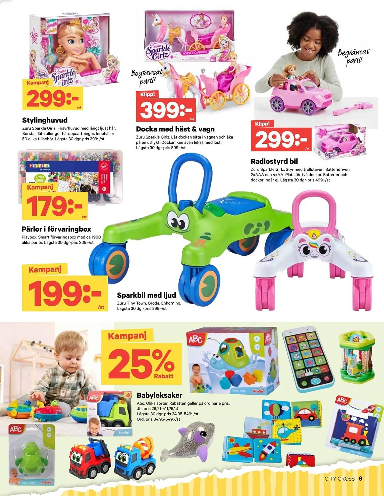City Gross reklamblad från 3 november till 30 november 2025 - Reklamblad sidor 9