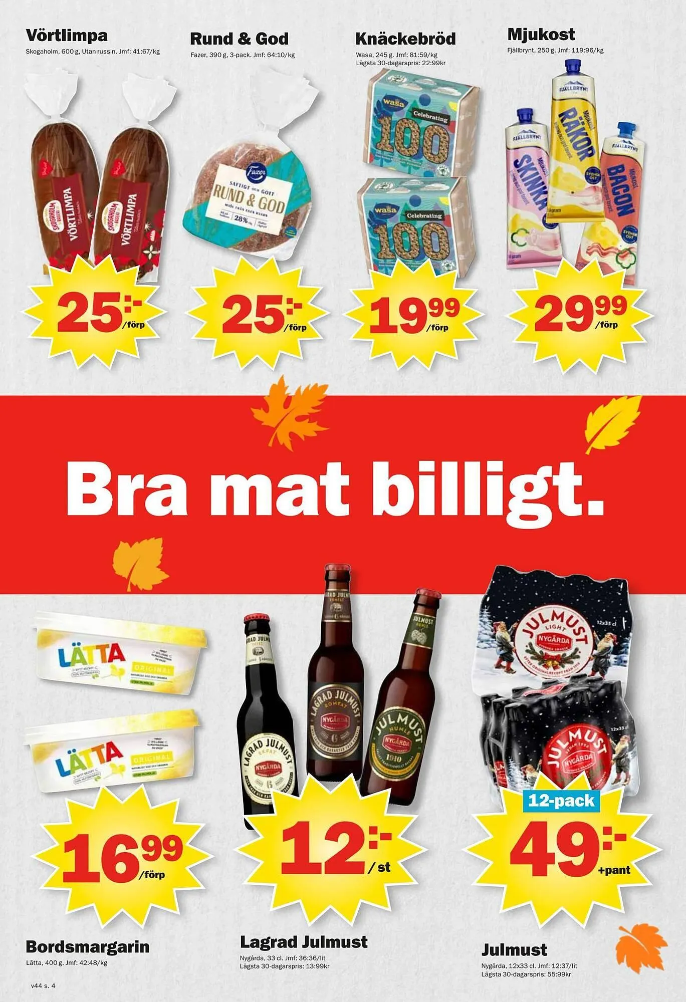 Pekås reklamblad från 27 oktober till 2 november 2025 - Reklamblad sidor 4