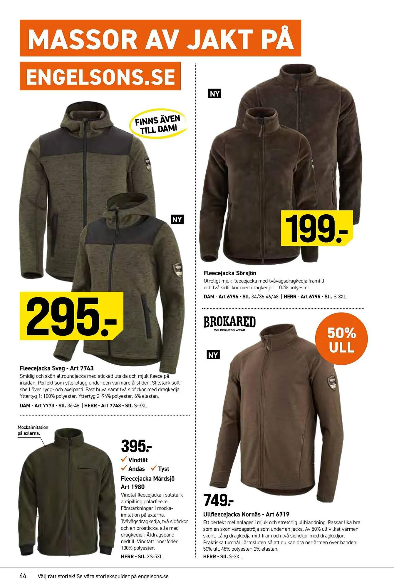 Engelsons reklamblad från 1 juli till 31 juli 2025 - Reklamblad sidor 44