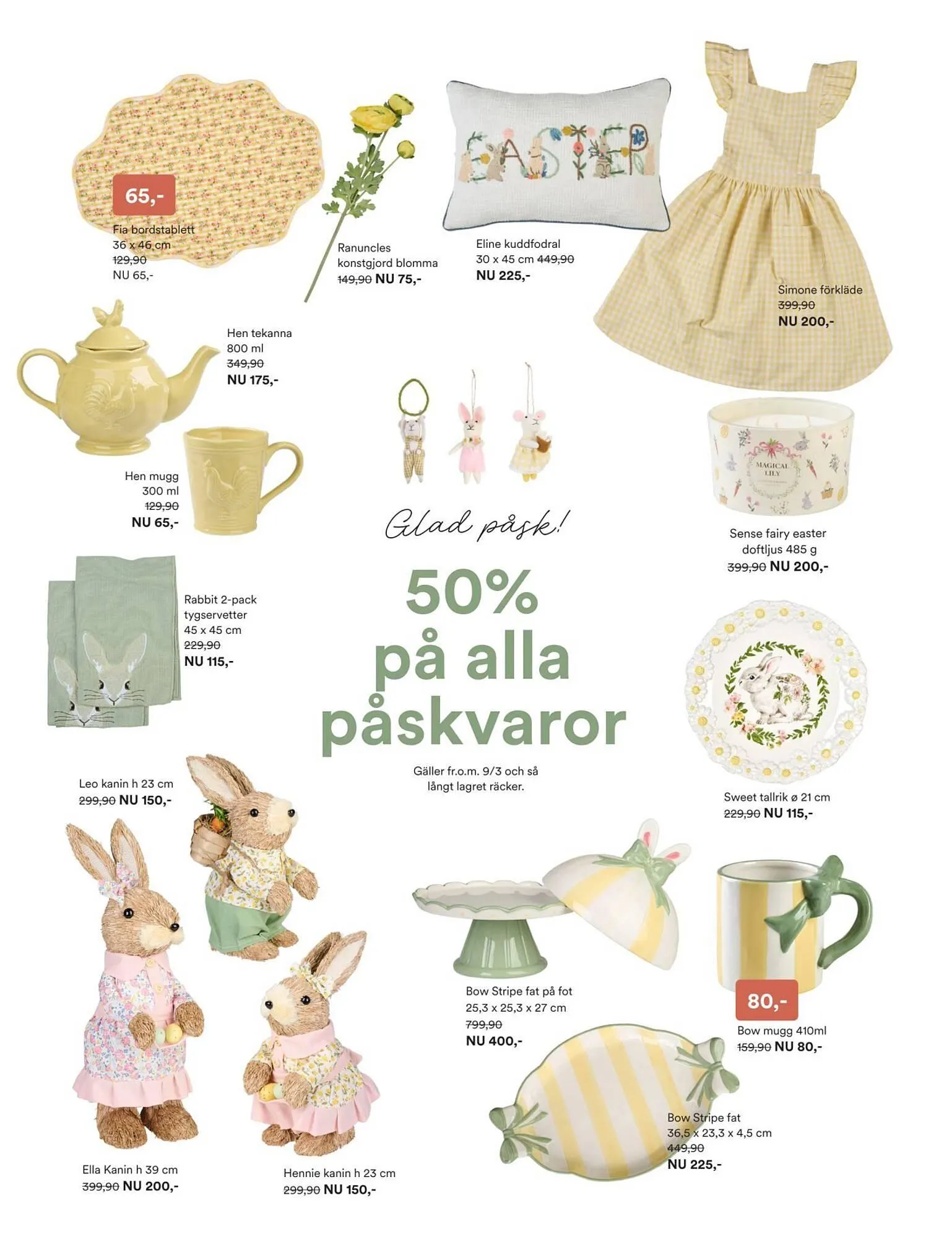 Hemtex reklamblad från 15 mars till 30 mars 2026 - Reklamblad sidor 9