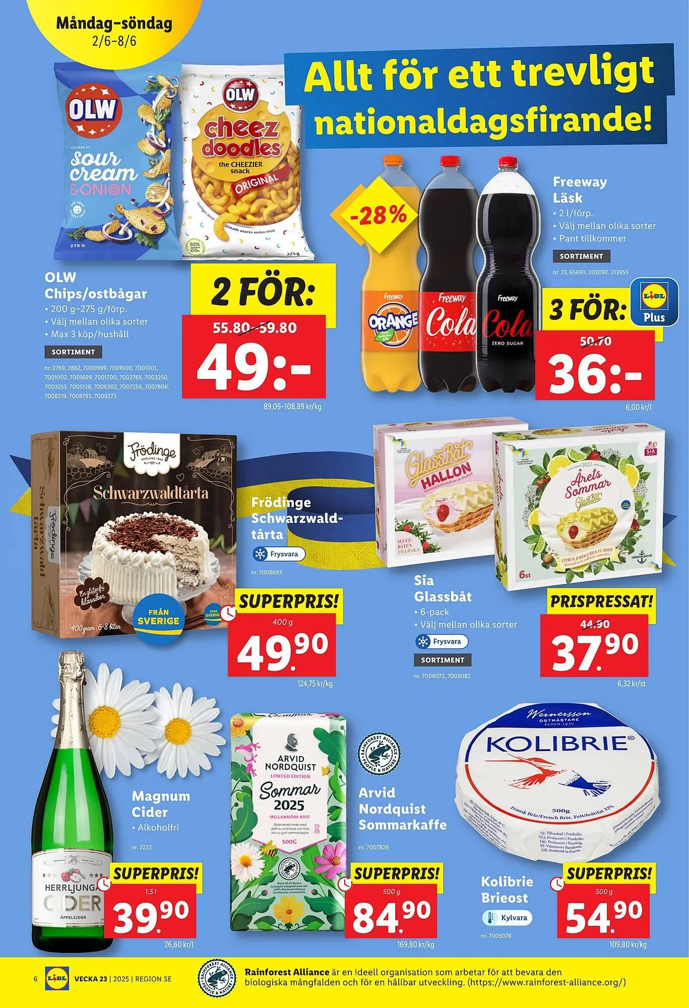 Lidl reklamblad från 2 juni till 7 juni 2025 - Reklamblad sidor 6