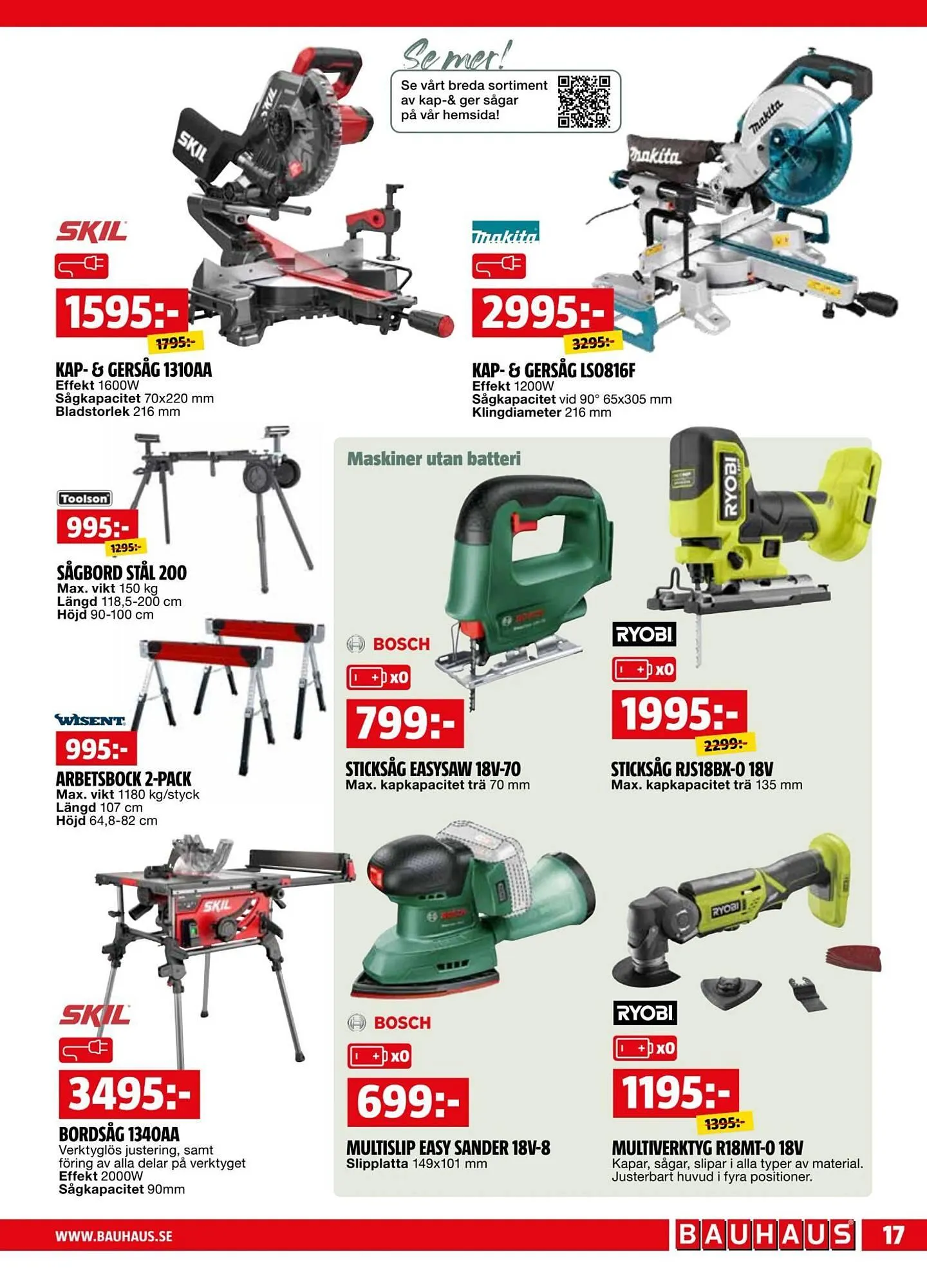 Bauhaus reklamblad från 2 mars till 16 mars 2026 - Reklamblad sidor 17