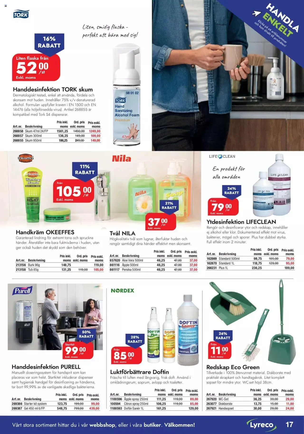 Staples - Lyreco INSPIRATION #1 2023 från 13 mars till 31 december 2023 - Reklamblad sidor 17