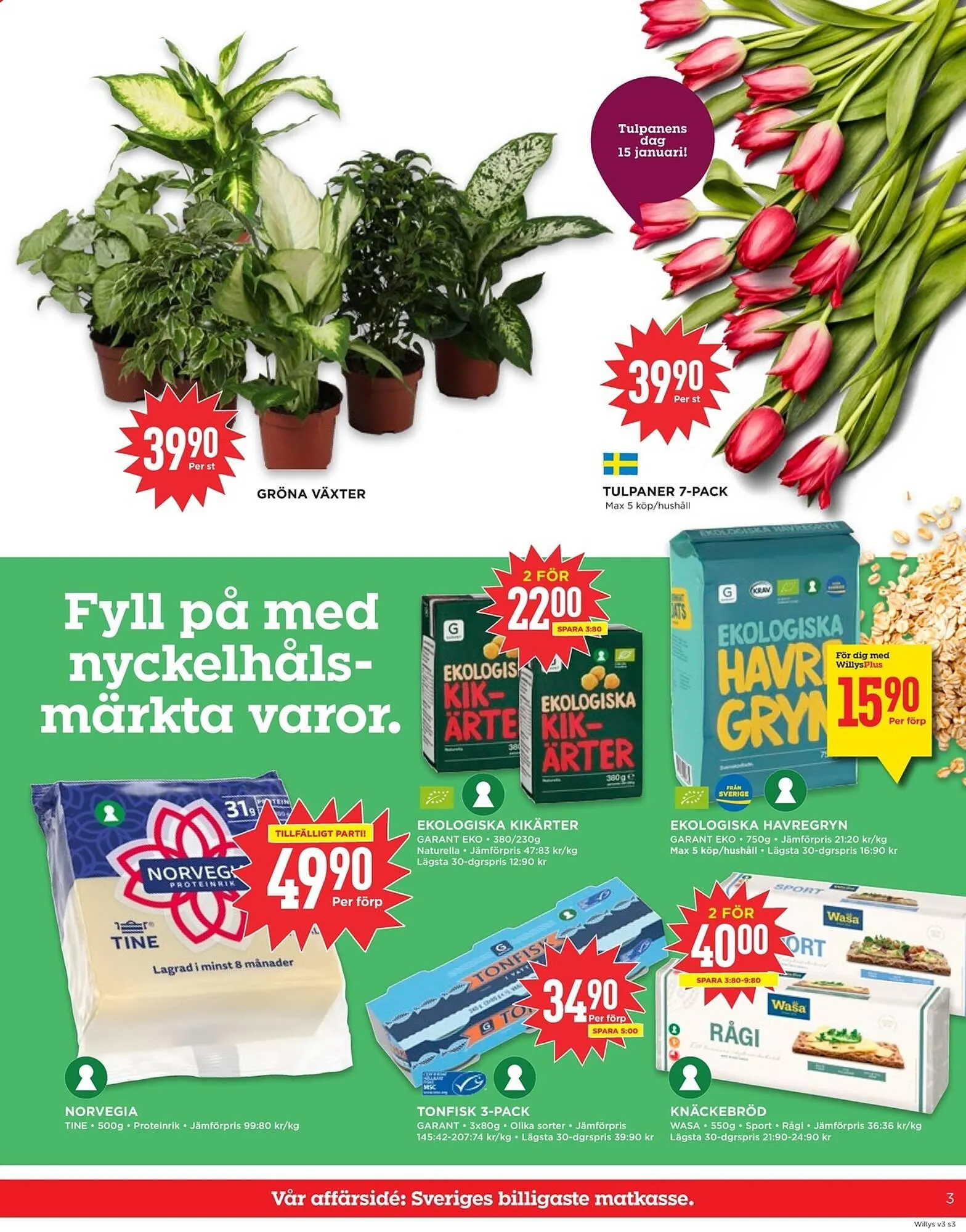 Willys reklamblad från 12 januari till 18 januari 2026 - Reklamblad sidor 3