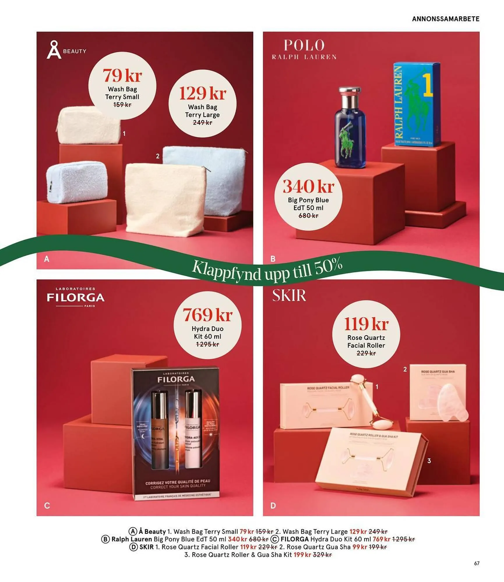 Åhléns reklamblad från 25 november till 11 december 2025 - Reklamblad sidor 67