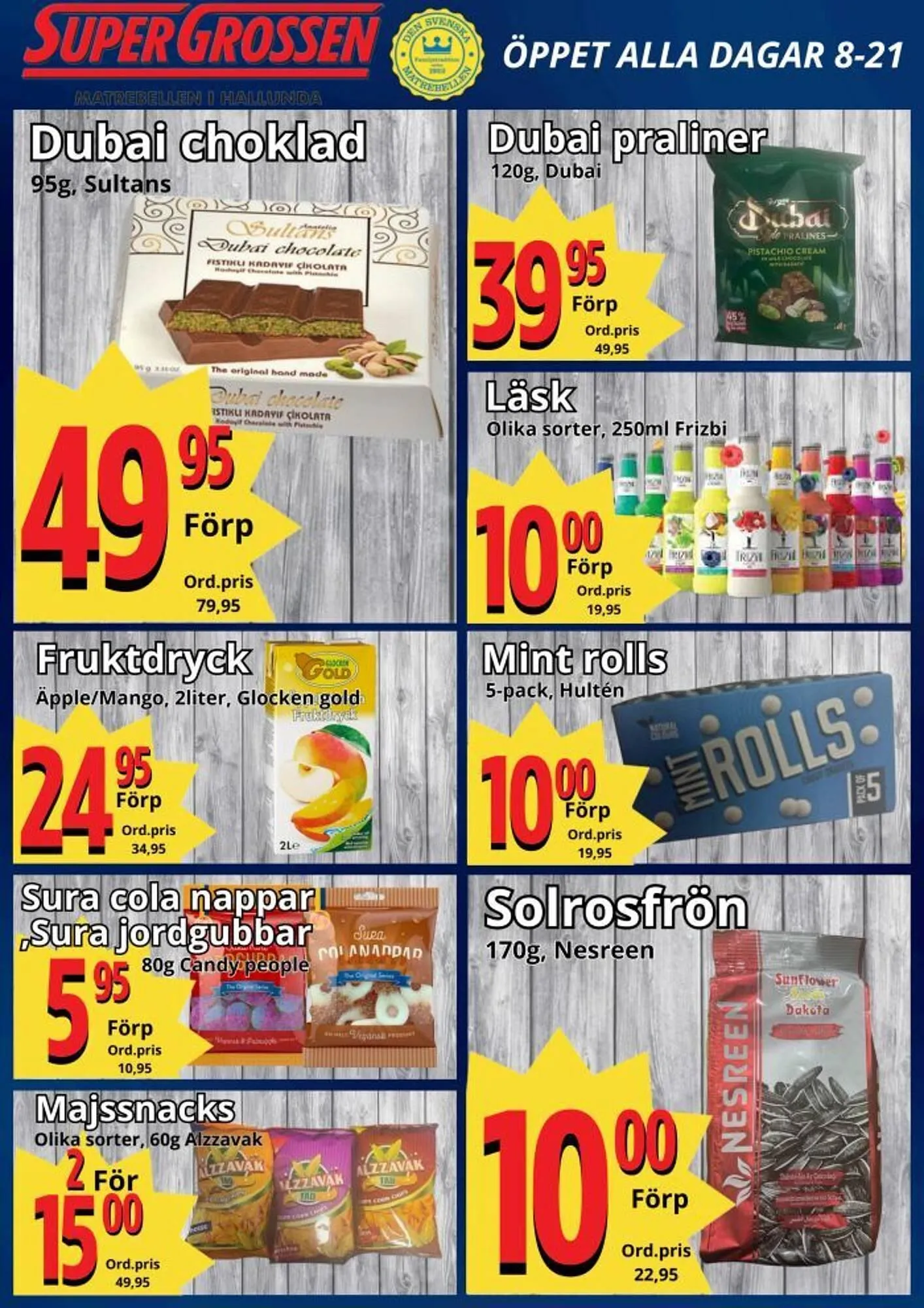 Supergrossen reklamblad från 18 maj till 25 maj 2025 - Reklamblad sidor 11