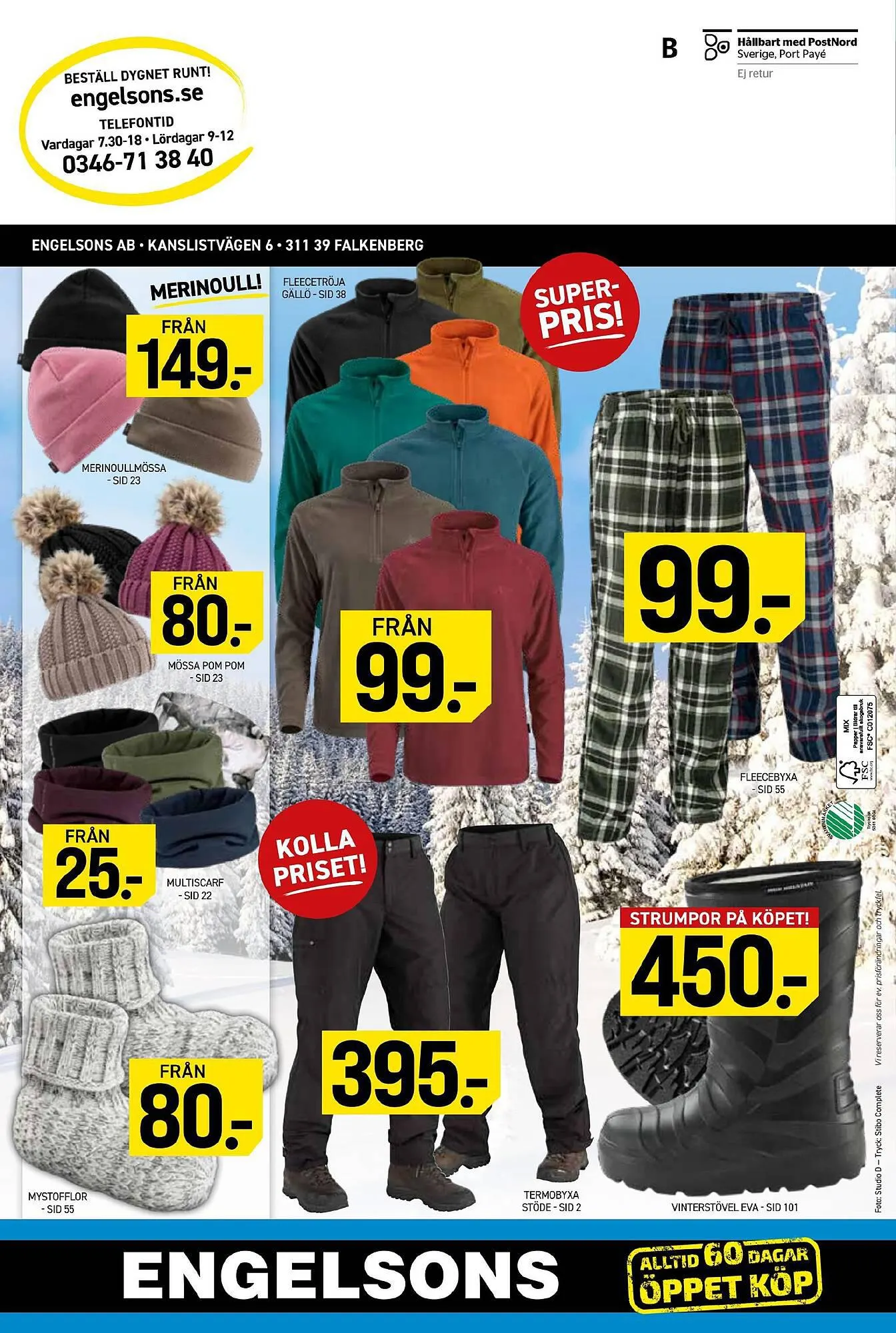 Engelsons reklamblad från 23 oktober till 30 november 2023 - Reklamblad sidor 116
